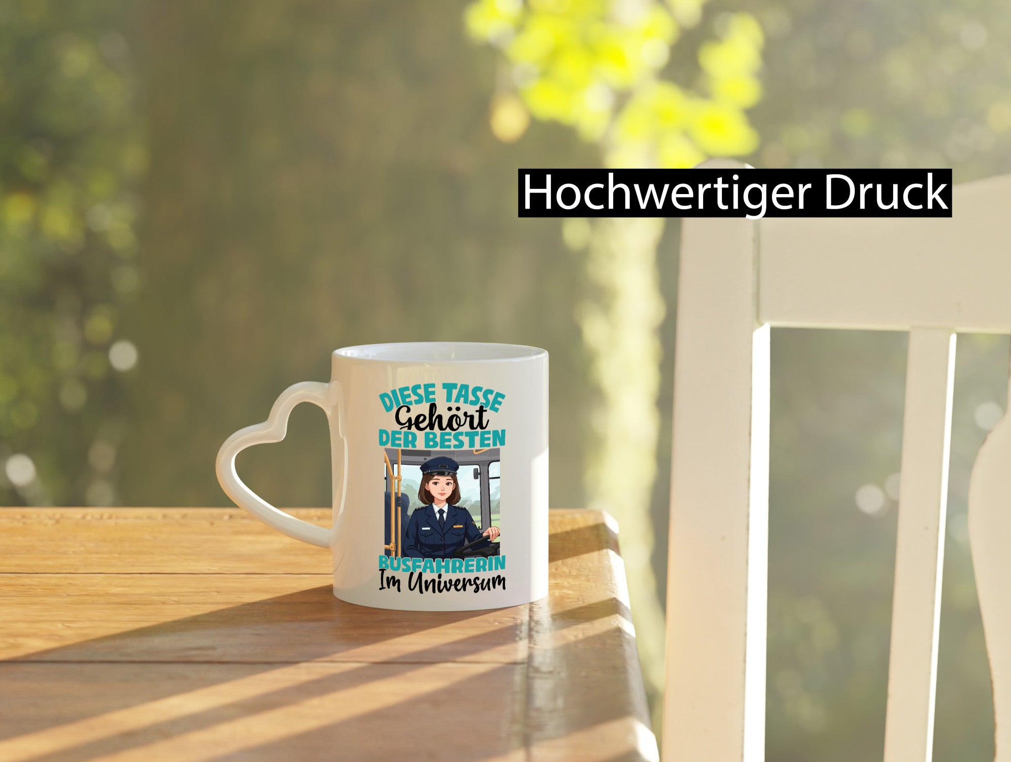 Im Universum: Busfahrerin | Berufsfahrer Fahrerin Humor Arbeit Kollegen Büro