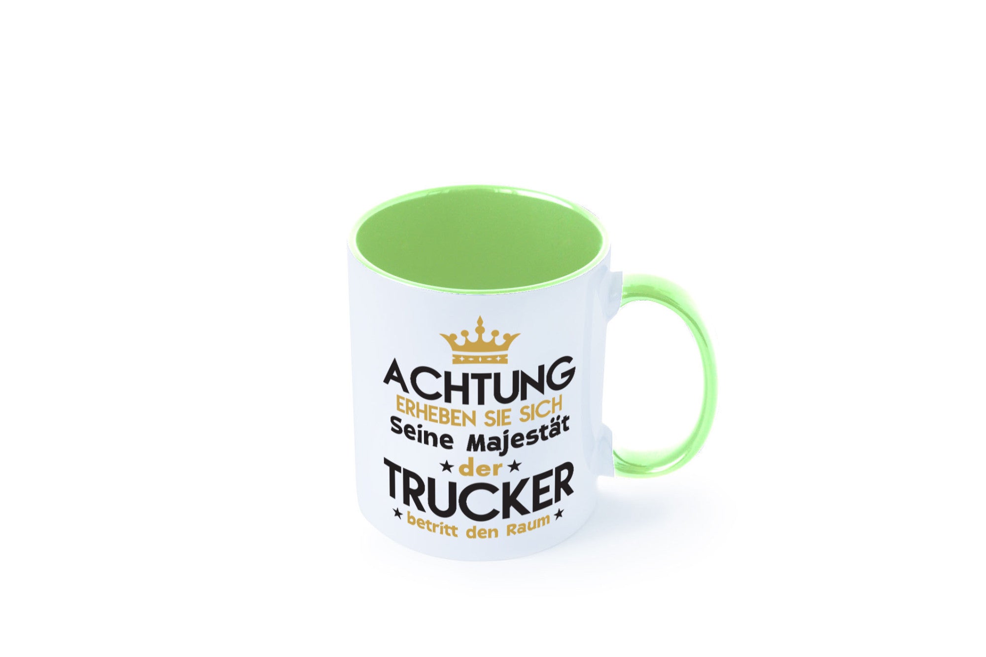 Seine Majestät Trucker | LKW Fahrer Beruf Humor Arbeit Kollegen Büro