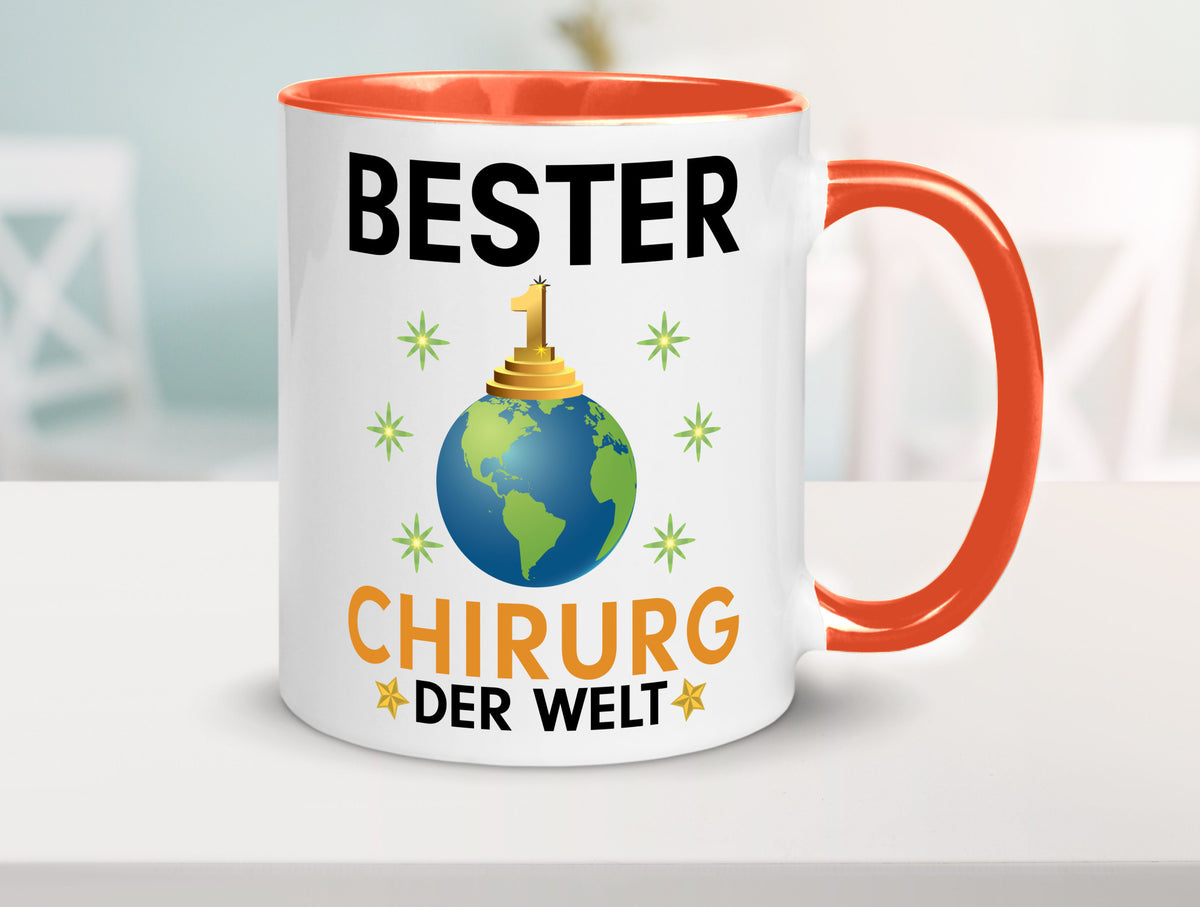 Welt Bester Chirurg | Medizin Chirurgie Krankenhaus lustig Humor Geschenkidee Tasse