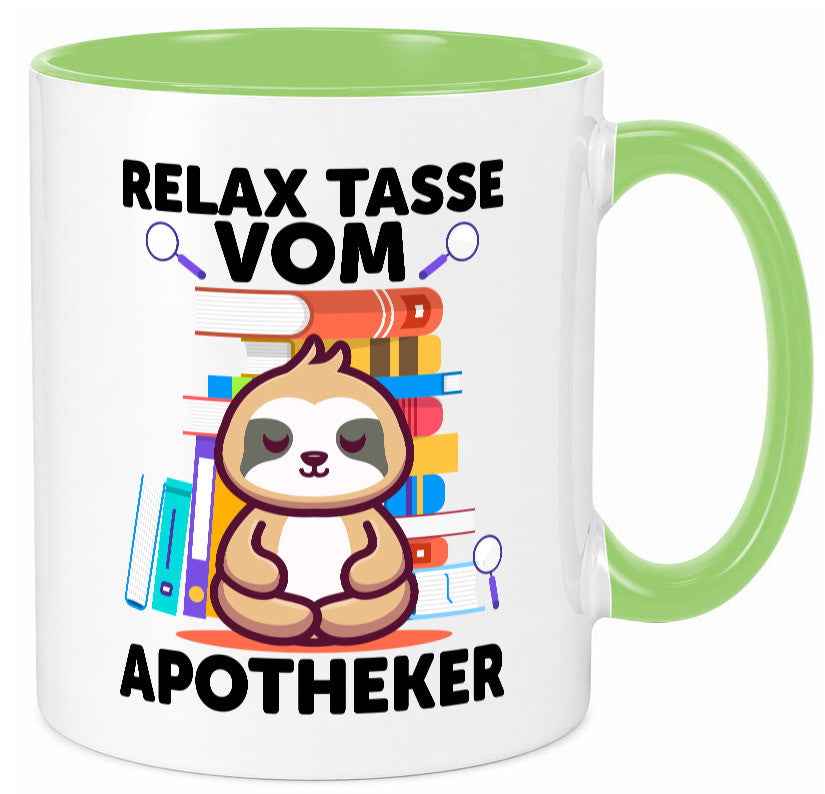Relax Tasse: Apotheker | Apotheke Pharmazie lustiger Spruch Geschenk Humor