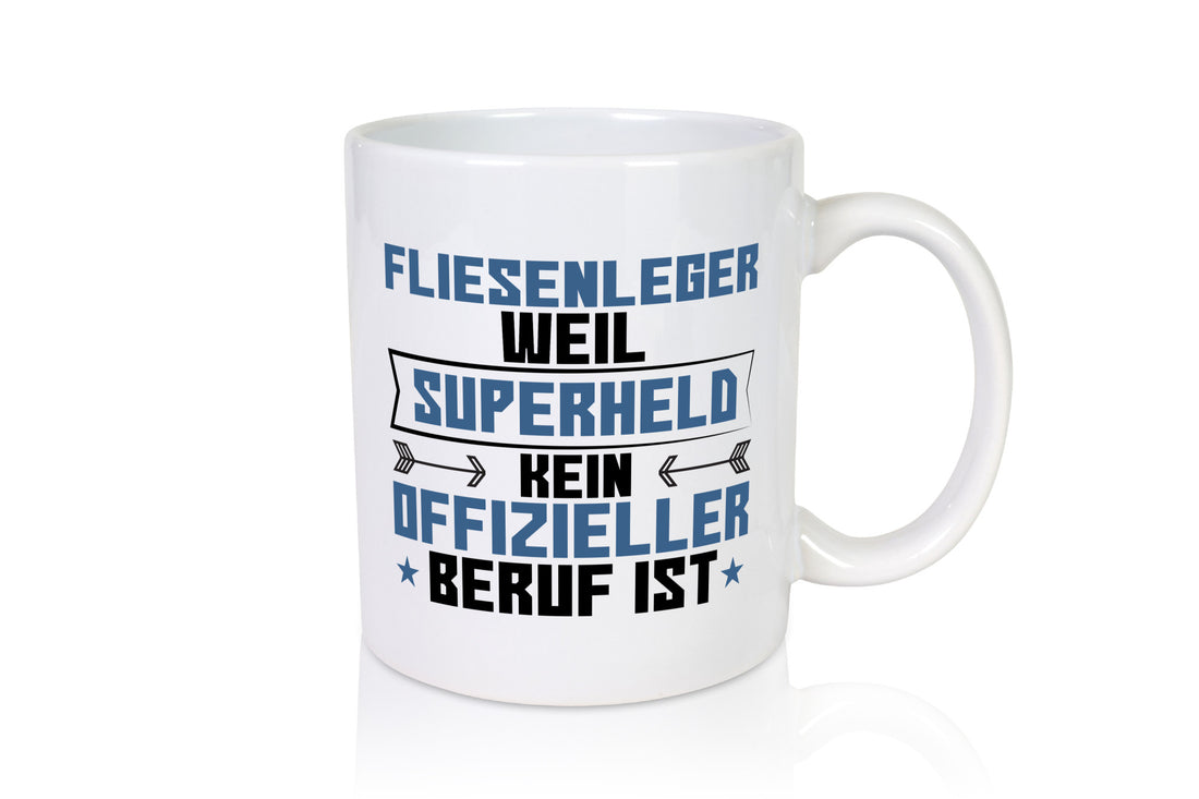 Superheld Fliesenleger | Fliesenlegen Bau Geschenk Humor Geschenkidee lustiger