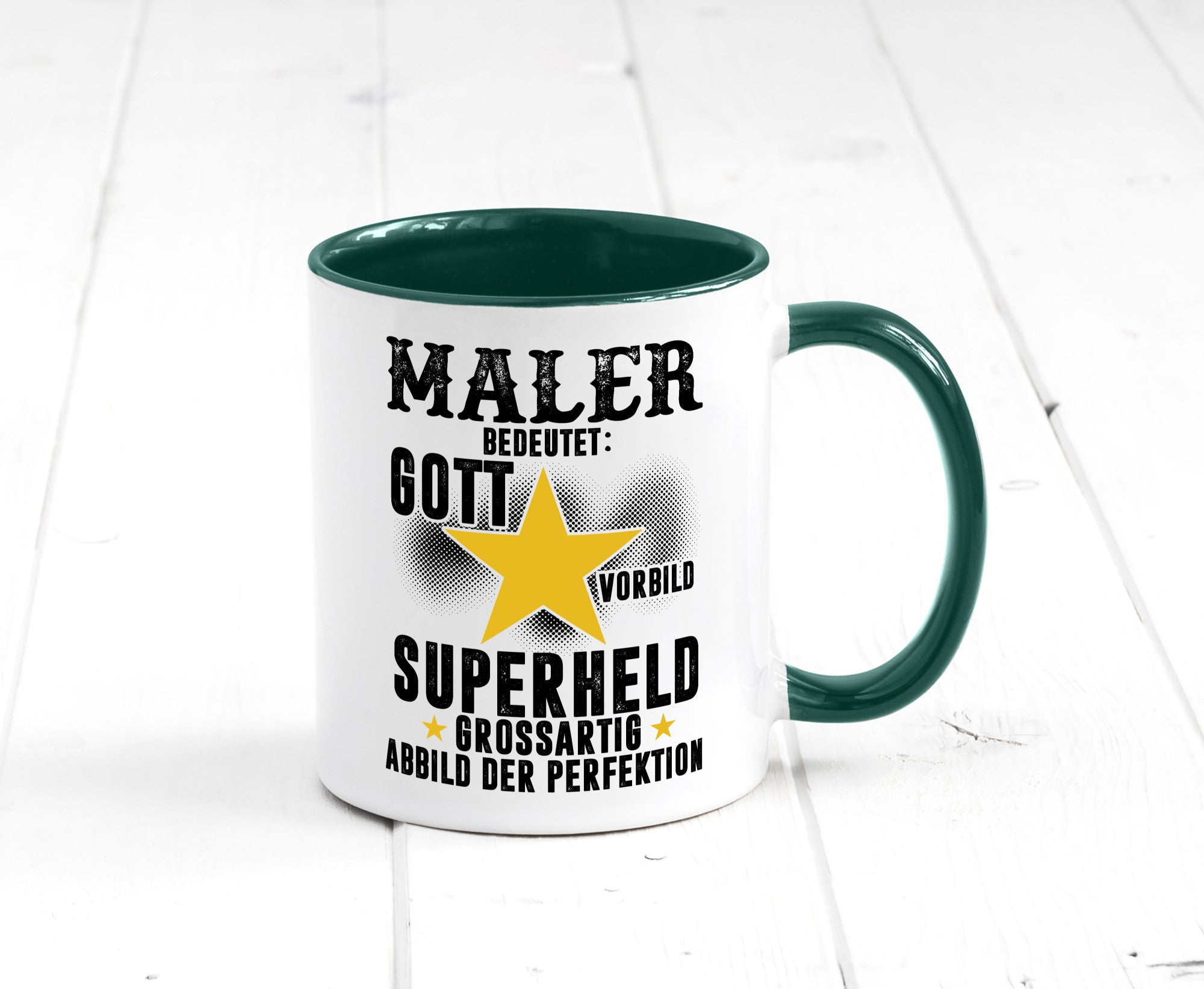 Bedeutung von Maler | Malerei Humor Geschenkidee Tasse