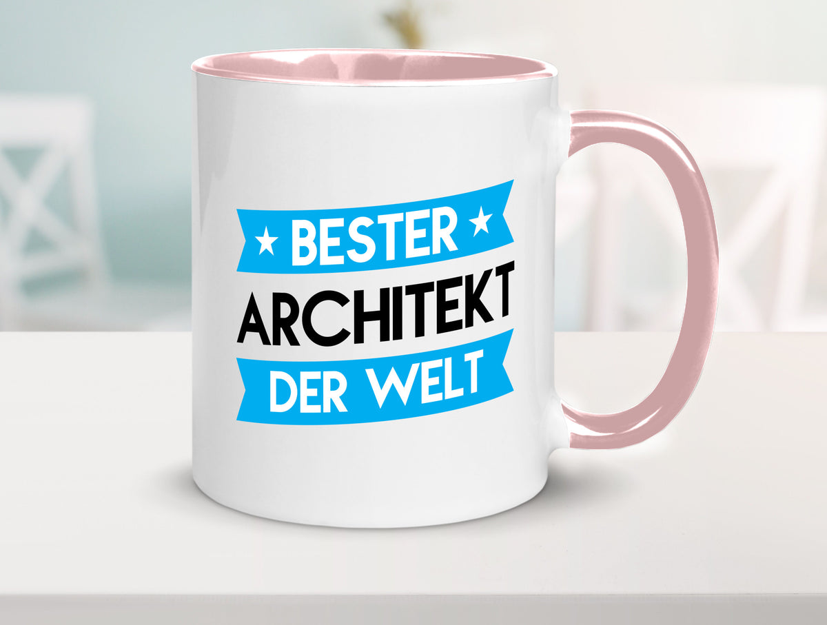 Bester Architekt | Architektur Büro Geschenk Arbeit Kollegen lustiger Spruch Tasse