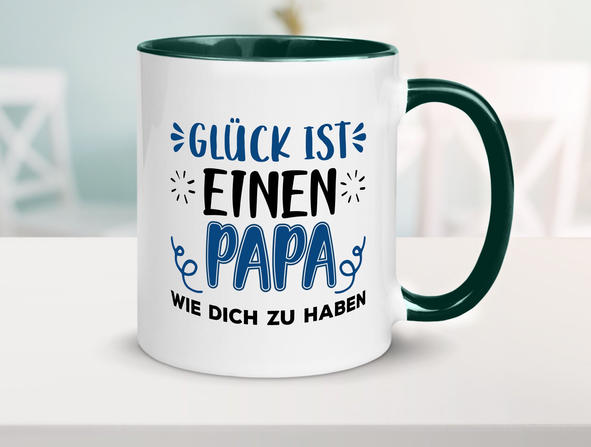 Einen Papa wie dich | Vater Tasse Vatertag Glück Geschenk Familie Geschenkidee