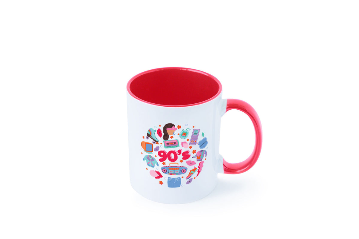 90er Jahre | Alte Zeit Nostalgie Humor Geschenkidee Tasse