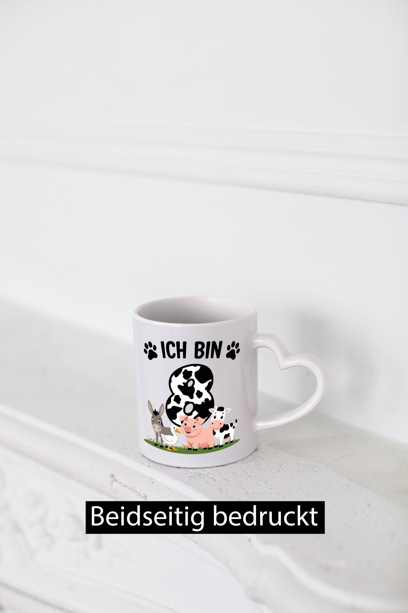 8 Geburtstag | Jahre Farmer Kind Geschenk Geschenkidee lustiger Spruch Tasse
