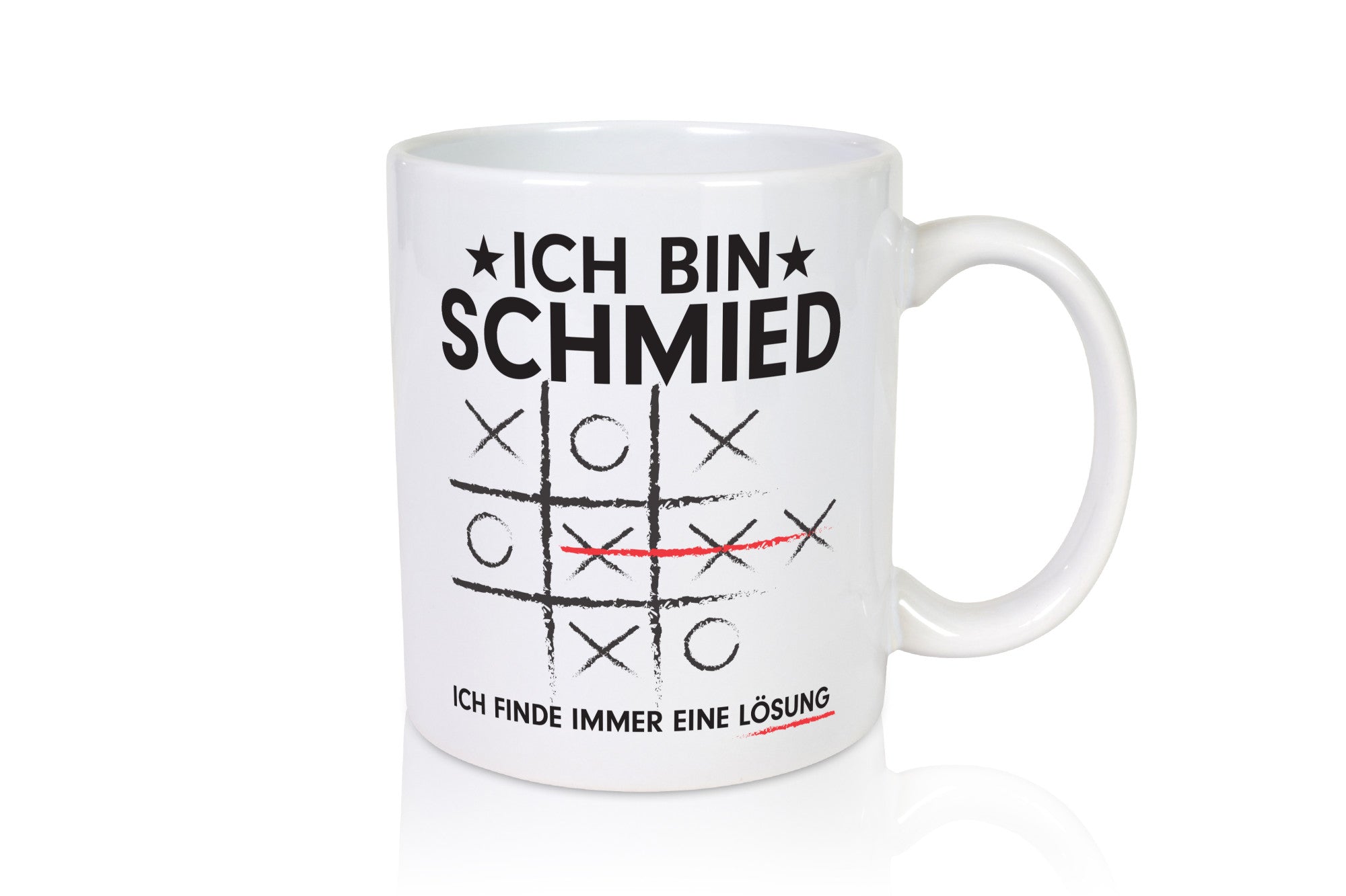 Löse Probleme: Schmied | schmieden Geschenkidee Humor Tasse