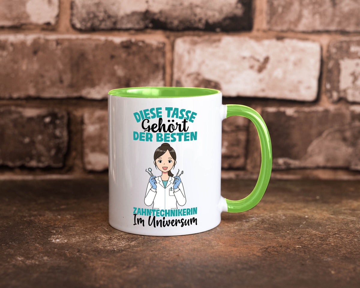 Im Universum: Zahntechnikerin | Zahnmedizin Humor Geschenkidee Tasse