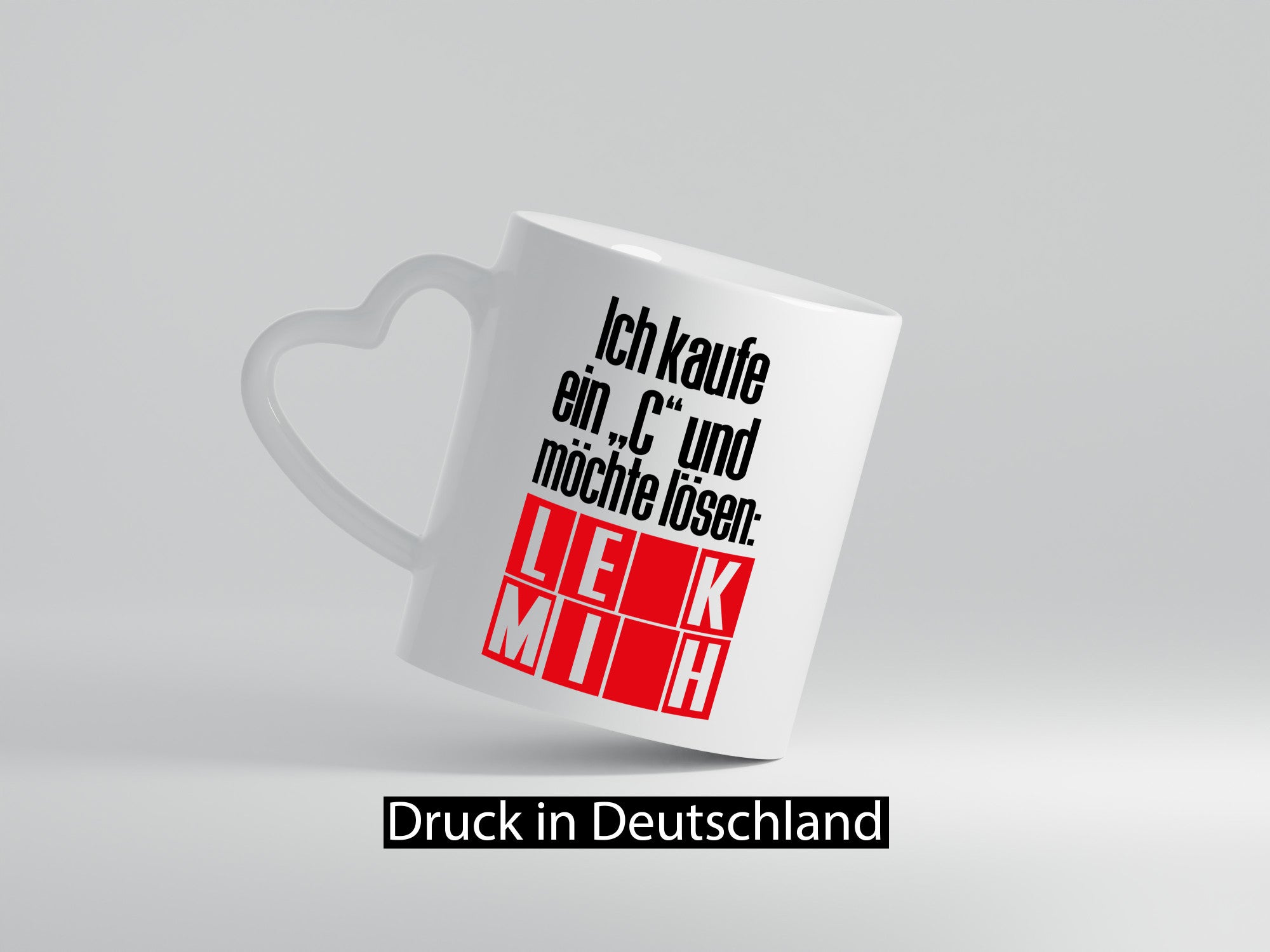 Ich kauf ein ?C? lustig Humor Geschenkidee Geschenk Tasse