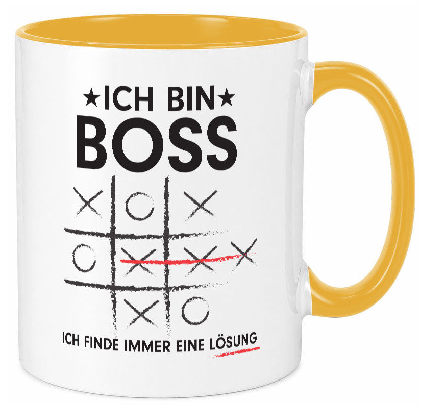 Lösung finden: Boss | Führungskraft Vorgesetzter v2 lustig Humor Geschenkidee