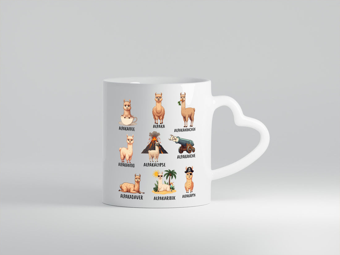 Lama | Wortspiel Alpakaherde Geschenk Humor Geschenkidee lustiger Spruch Tasse