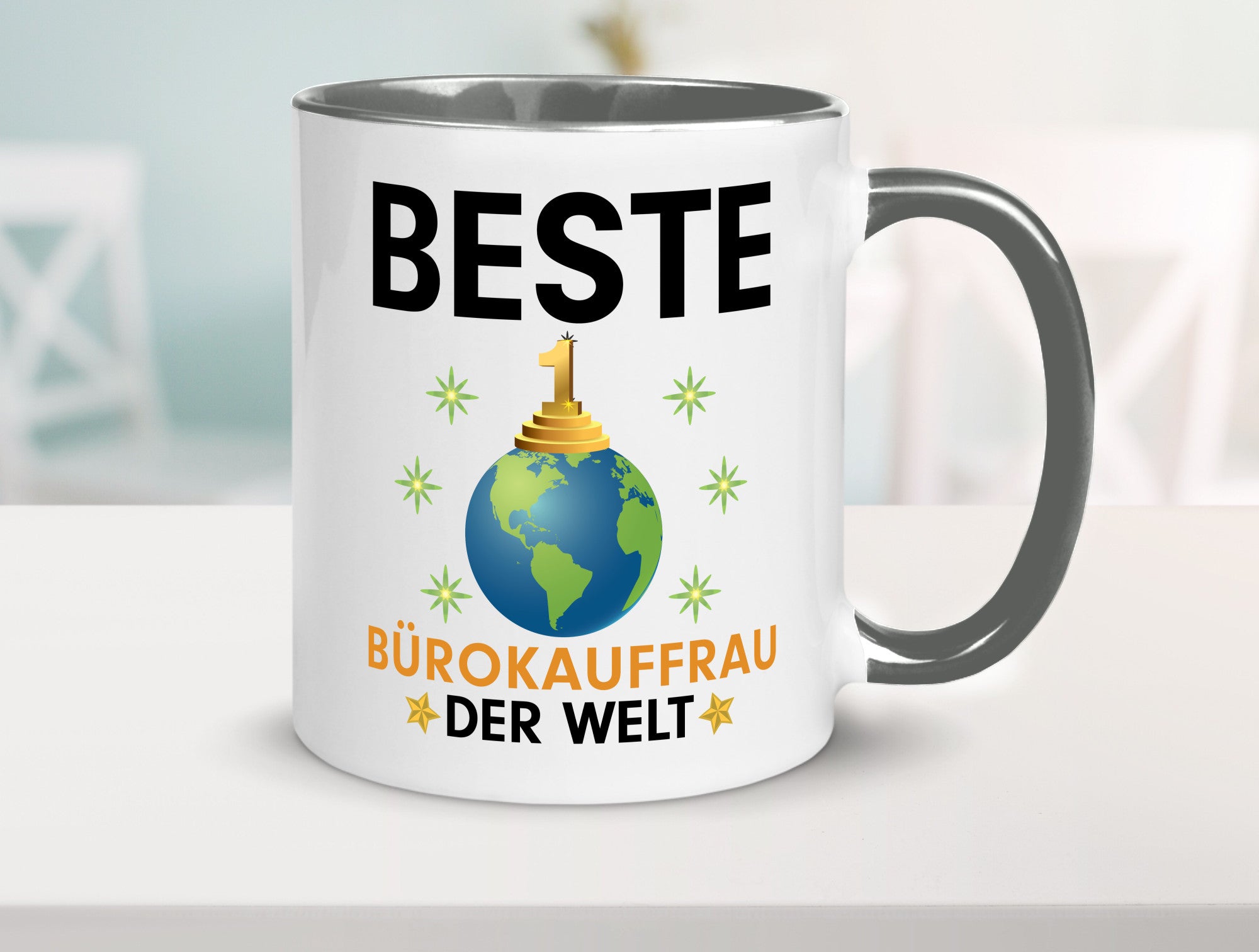 Welt Beste Bürokauffrau | Kauffrau Geschenk Arbeit Kollegen Büro lustiger