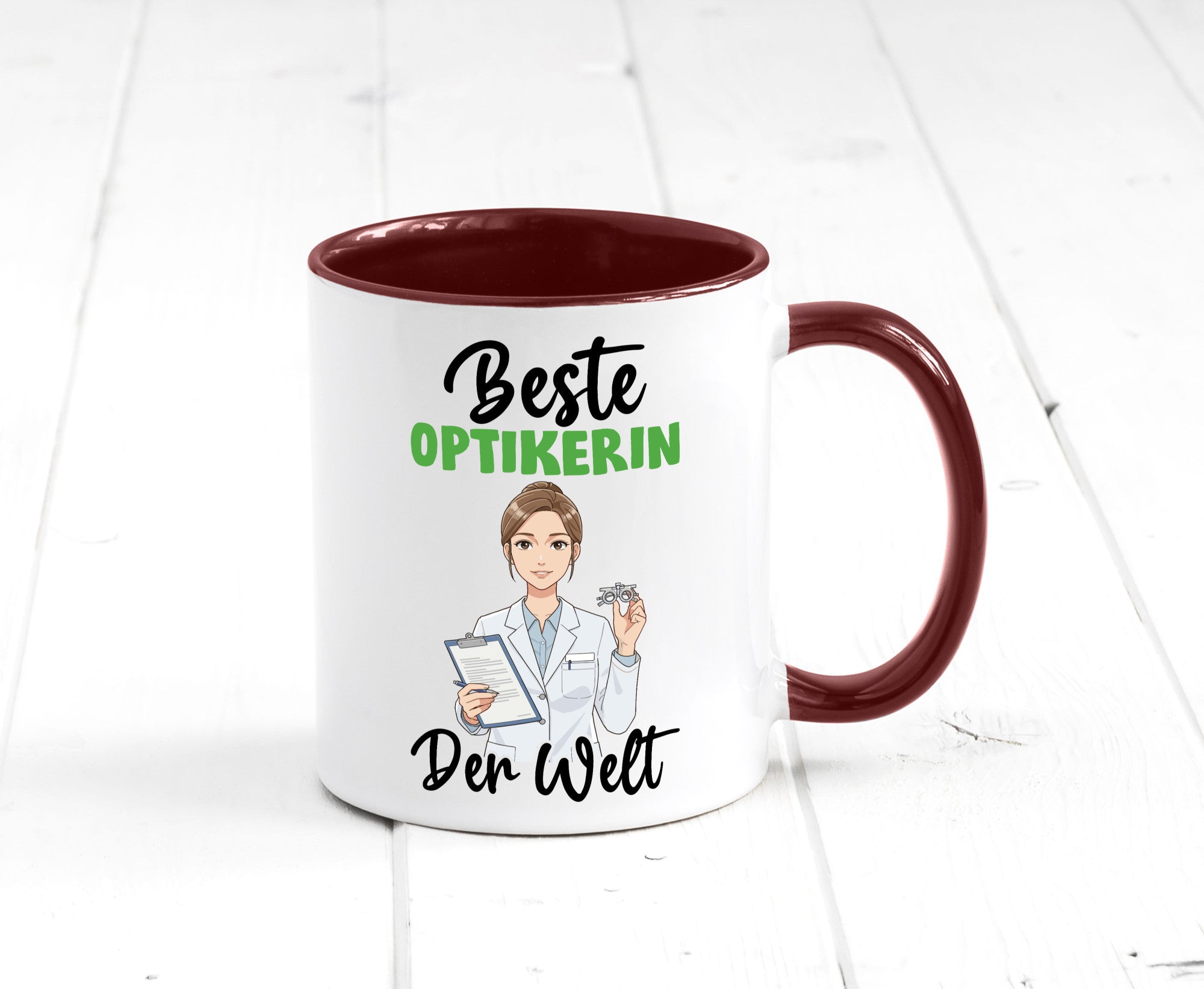 Beste Optikerin | Augenoptik v2 Geschenk Humor Geschenkidee lustiger Spruch