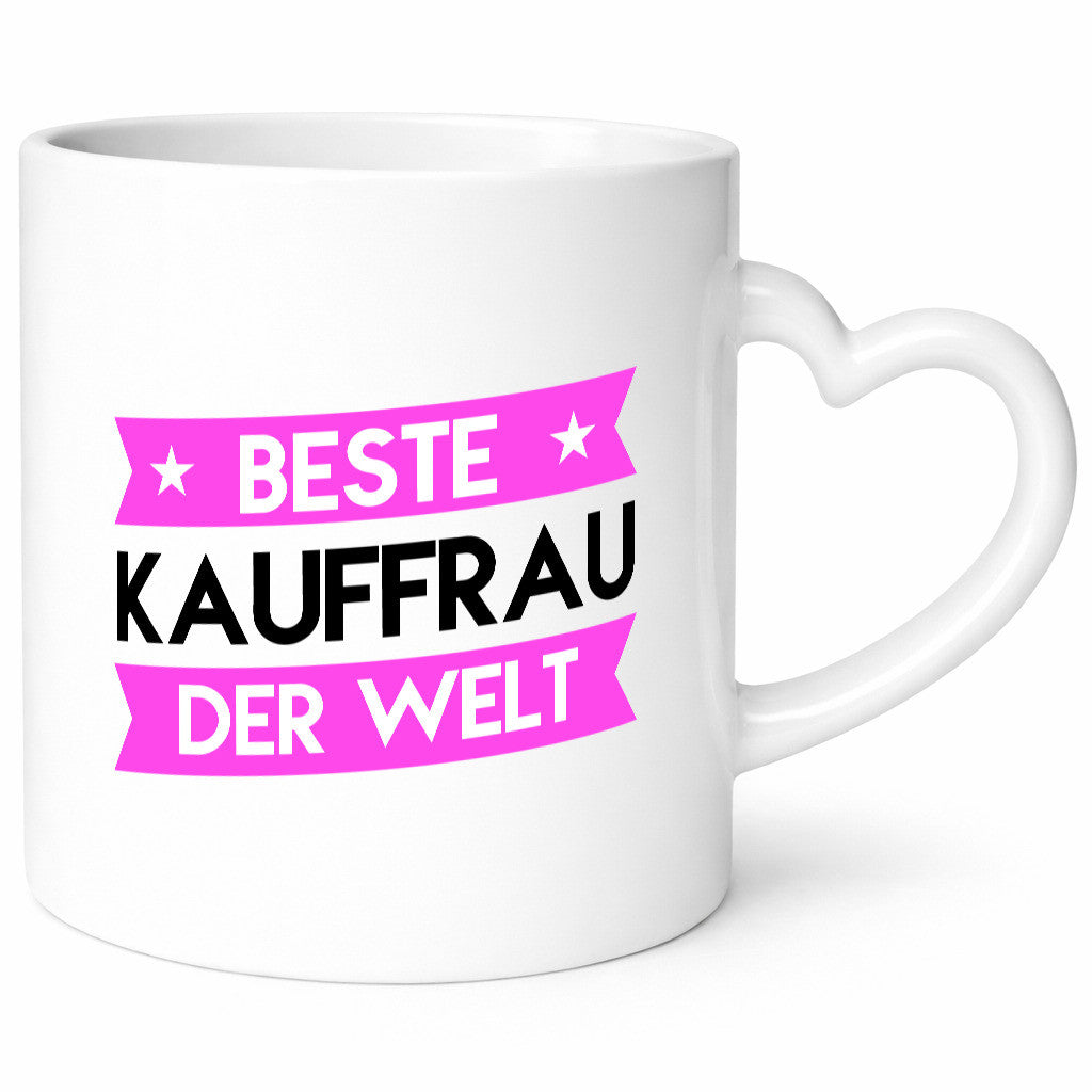 Beste Kauffrau | Kauffrauen Geschenkidee Humor Tasse