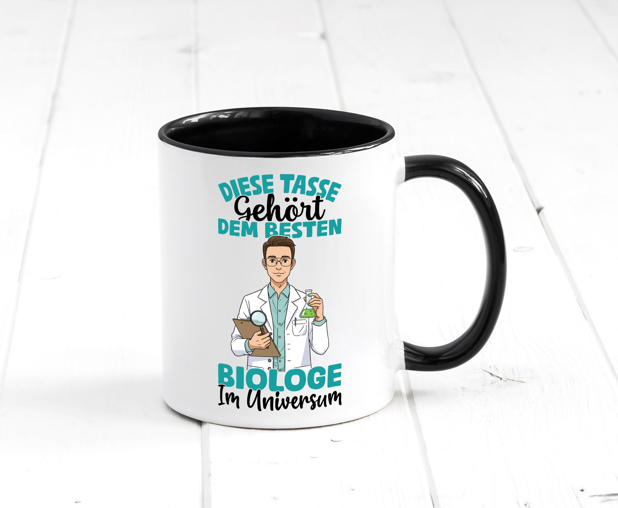 Im Universum: Biologe | Biologie Naturforscher Humor Geschenkidee Tasse