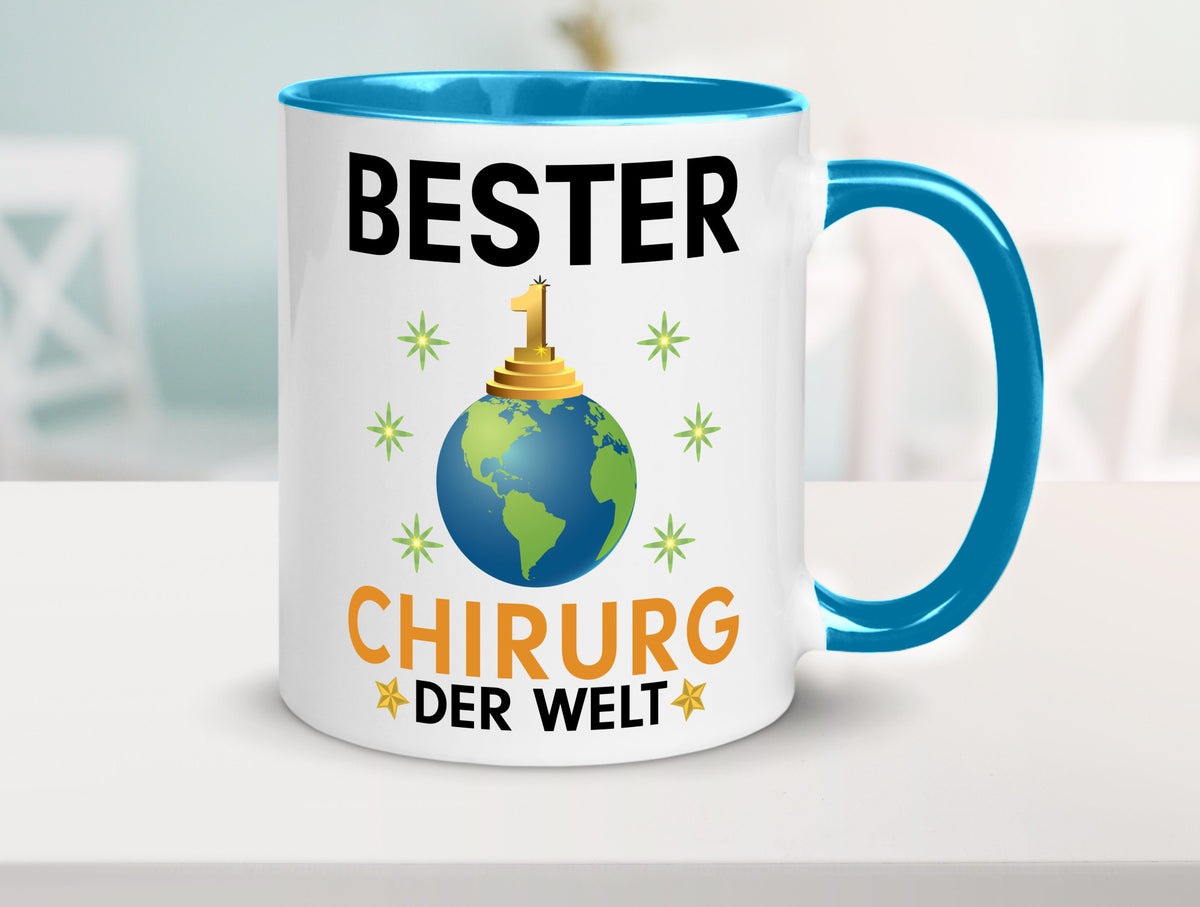 Welt Bester Chirurg | Medizin Chirurgie Krankenhaus lustig Humor Geschenkidee Tasse