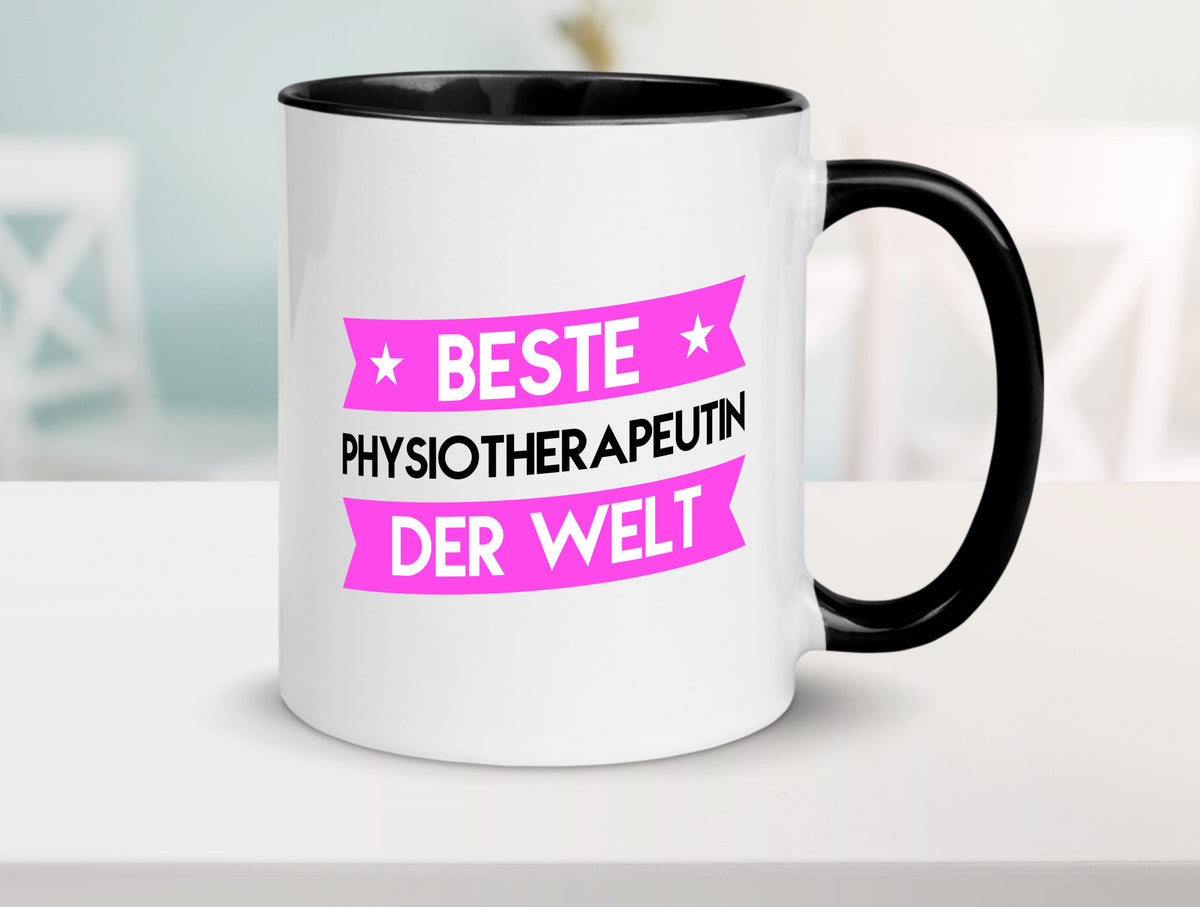 Beste Physiotherapeutin Humor Geschenkidee Tasse