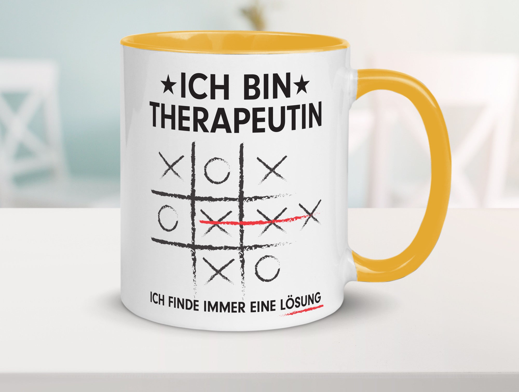 Löse Probleme: Therapeutin | Psychotherapie lustig Humor Geschenkidee Geschenk