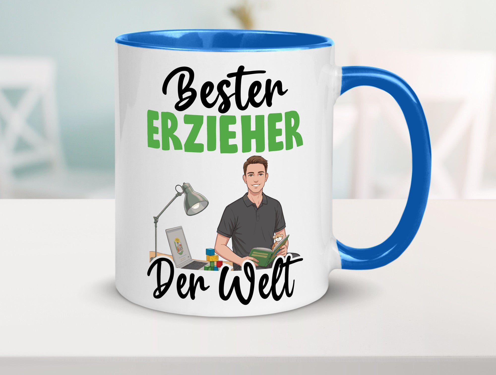 Bester Erzieher | Pädagoge Schule v2 Geschenk Humor Geschenkidee lustiger