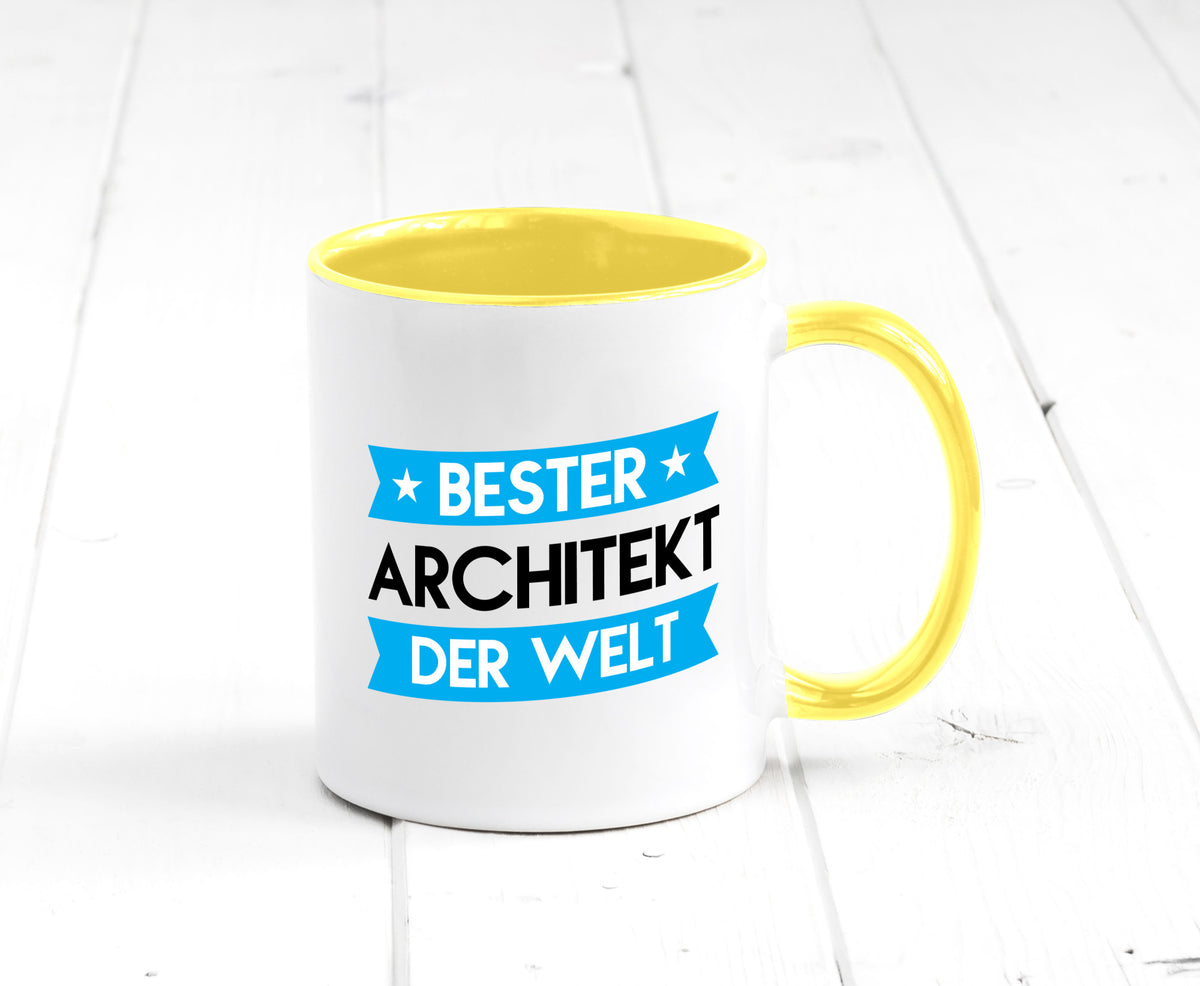 Bester Architekt | Architektur Büro Geschenk Arbeit Kollegen lustiger Spruch Tasse