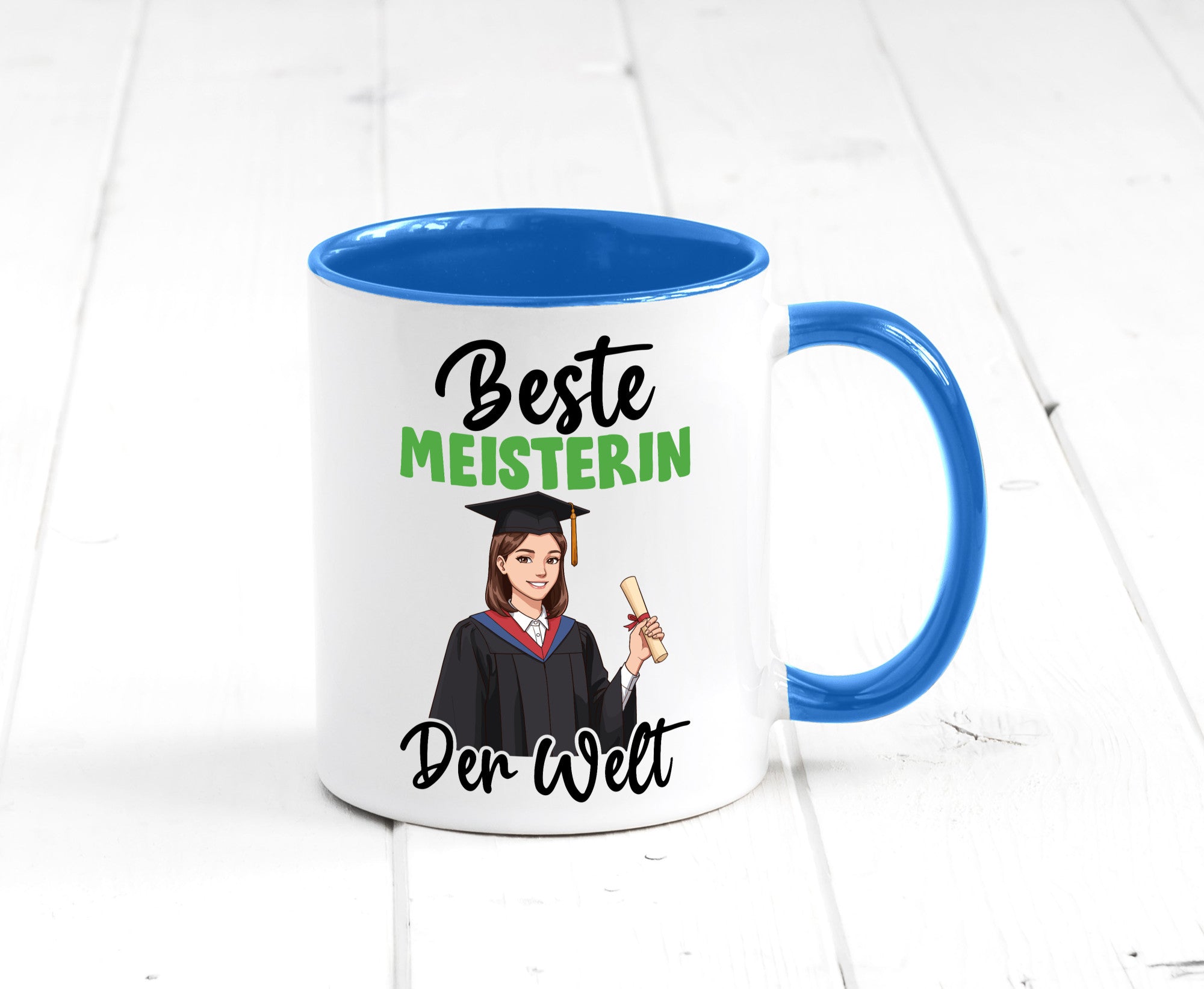 Beste Meisterin | Meisterbrief v2 Geschenk Humor Geschenkidee lustiger Spruch