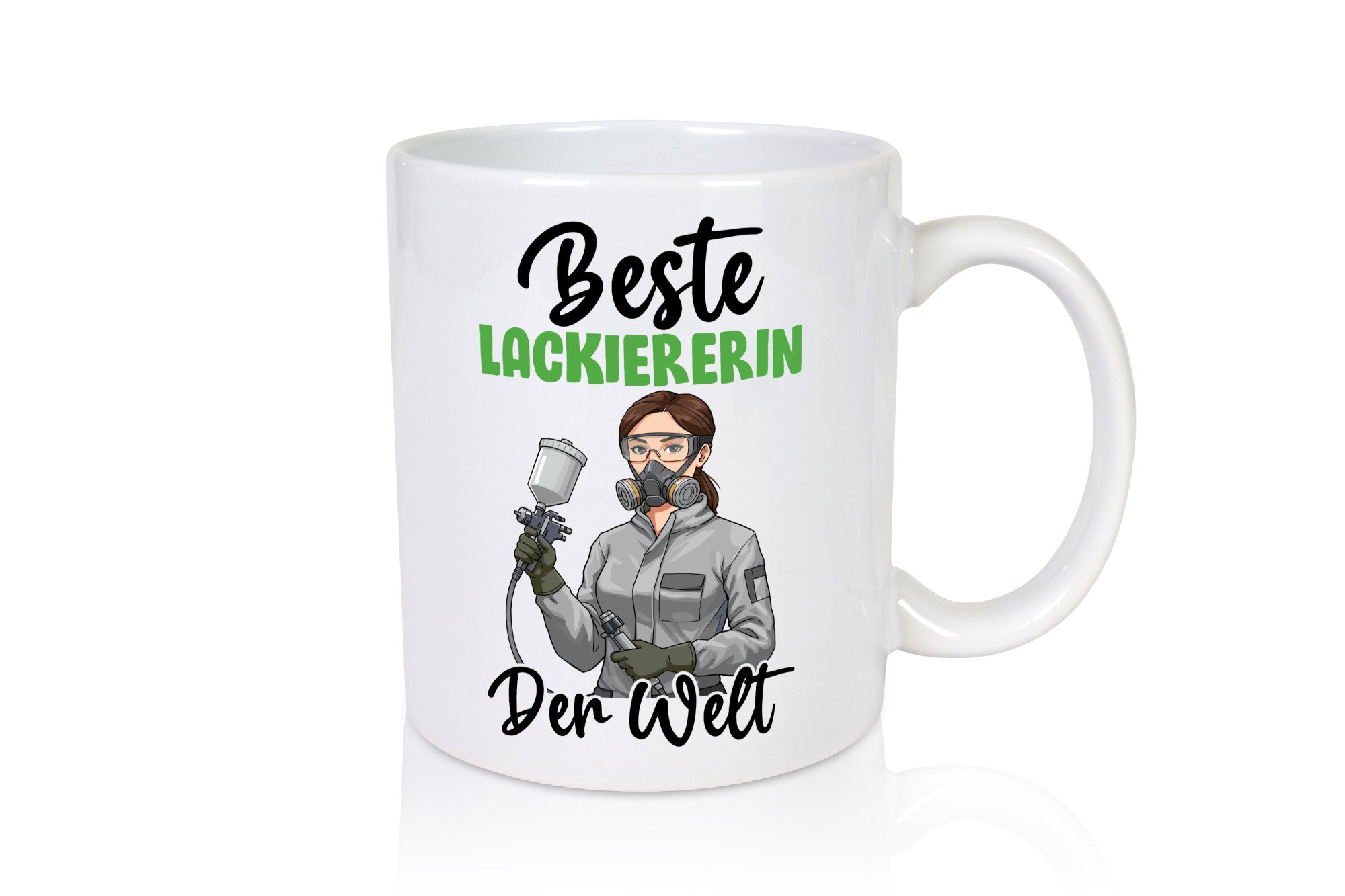 Beste Lackiererin | lackieren v2 Humor Geschenkidee Tasse