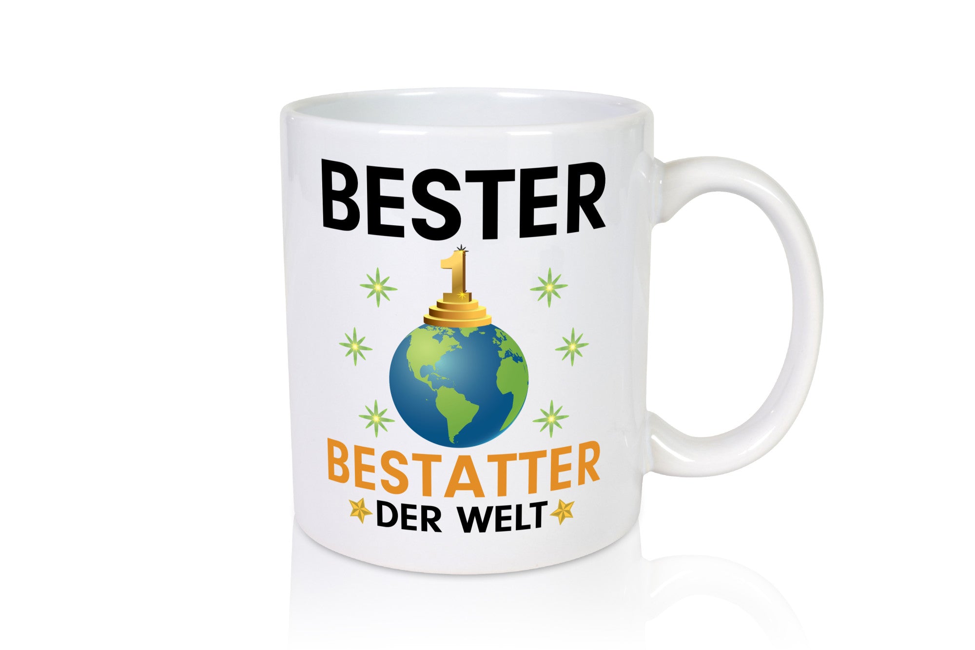 Weltbester Bestatter | Bestattung Totengräber Humor Geschenkidee Tasse