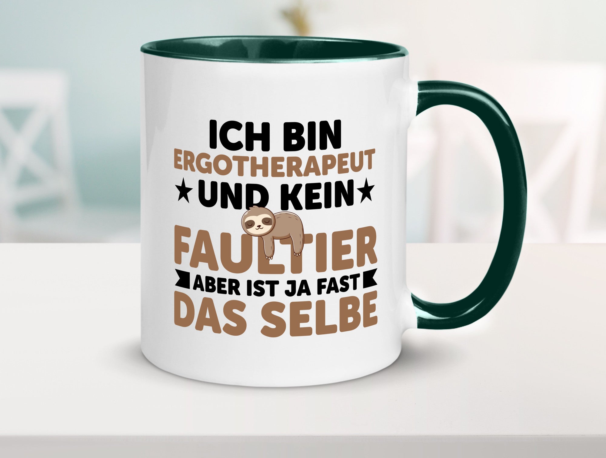 Ich bin kein Faultier: Ergotherapeut | Ergotherapie Geschenk Tierliebhaber