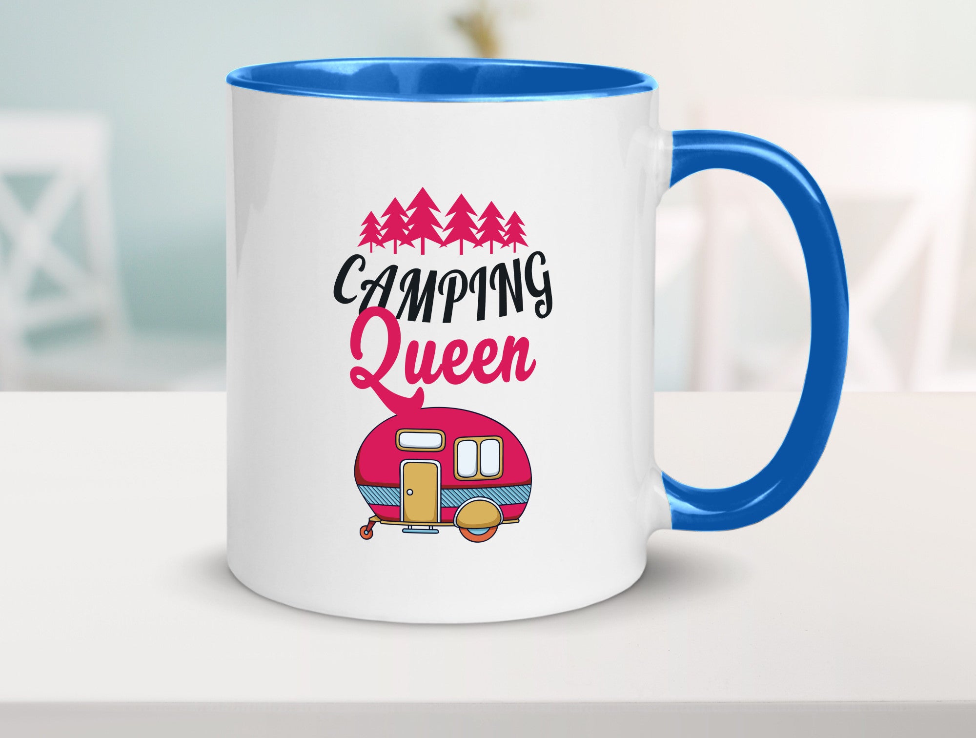 Camping Queen | Natur Lagerfeuer Geschenk Humor Geschenkidee lustiger Spruch