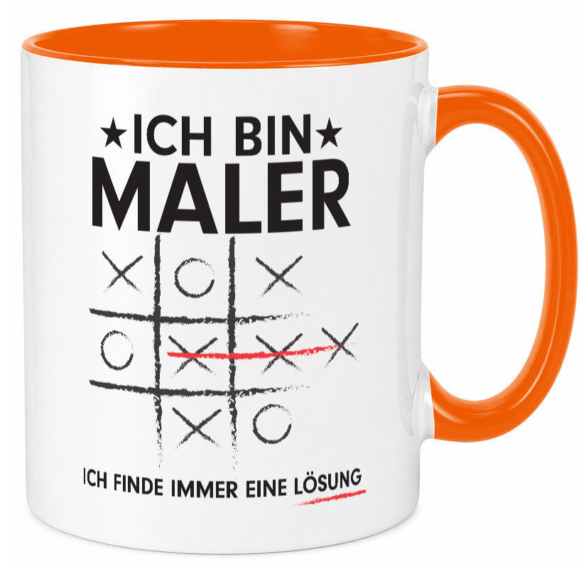 Löse Probleme: Maler | Malerei Geschenkidee Humor Tasse