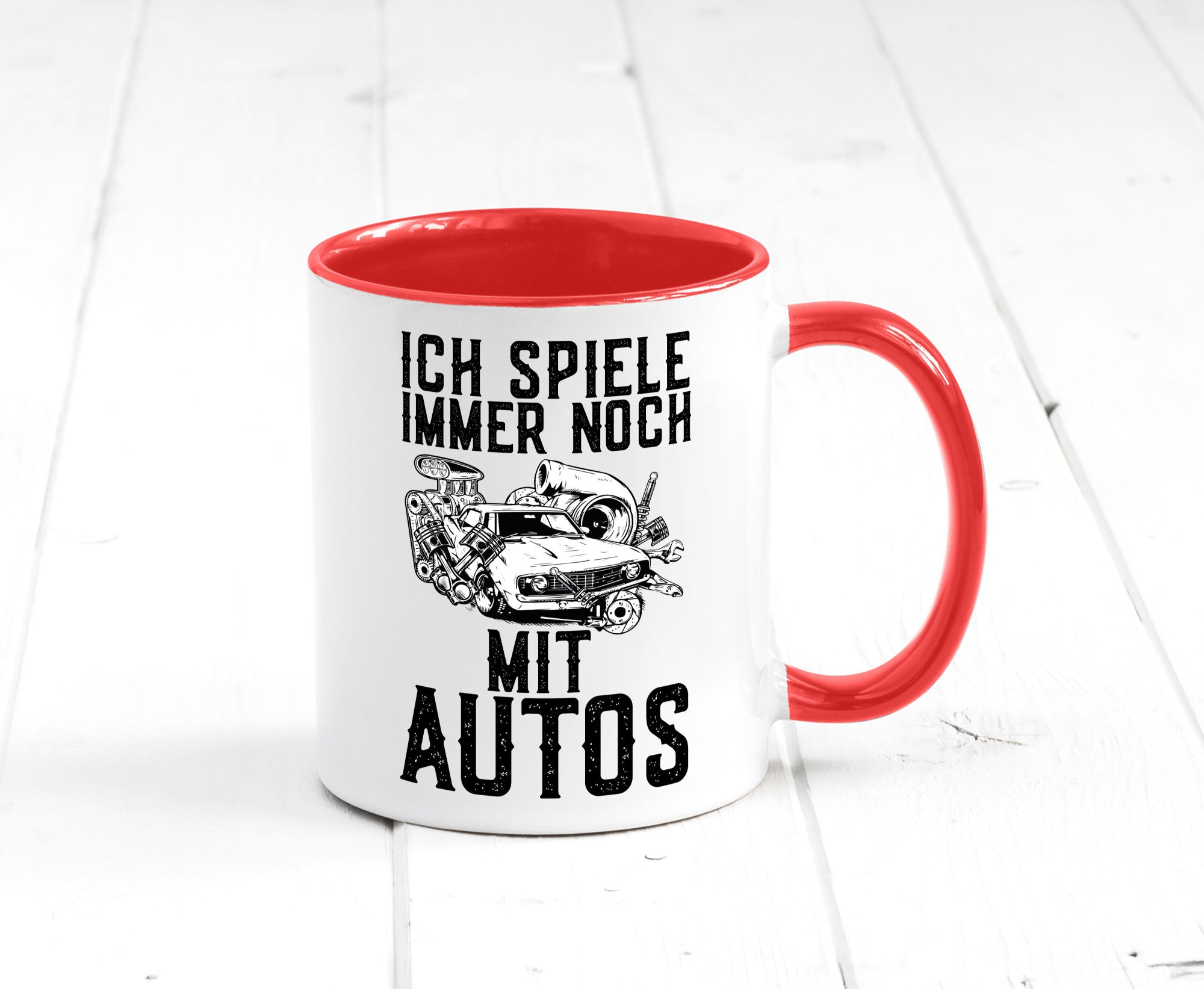 Spiele noch mit Autos | Werkstatt Werkzeug Mechaniker lustiger Spruch Geschenk