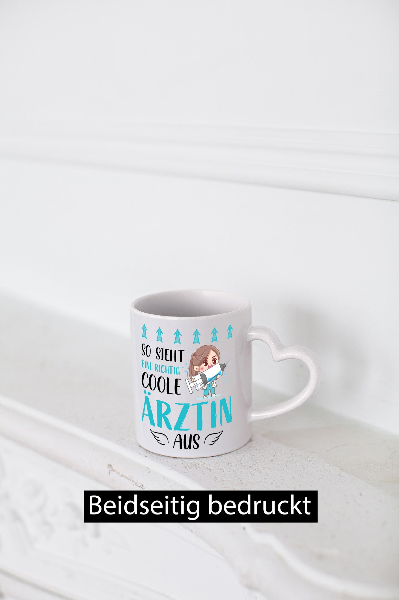So sieht eine richtig Coole Ärztin aus | Krankenhaus Geschenk Humor