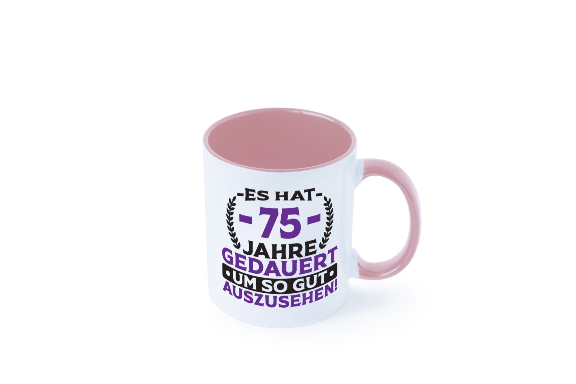 75 Jahre gedauert um so gut auszusehen | 75. Geburtstag Humor Geschenkidee Tasse