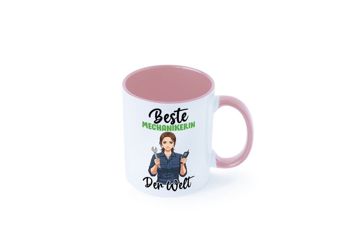 Beste Mechanikerin | KFZ v2 Humor Geschenkidee Tasse