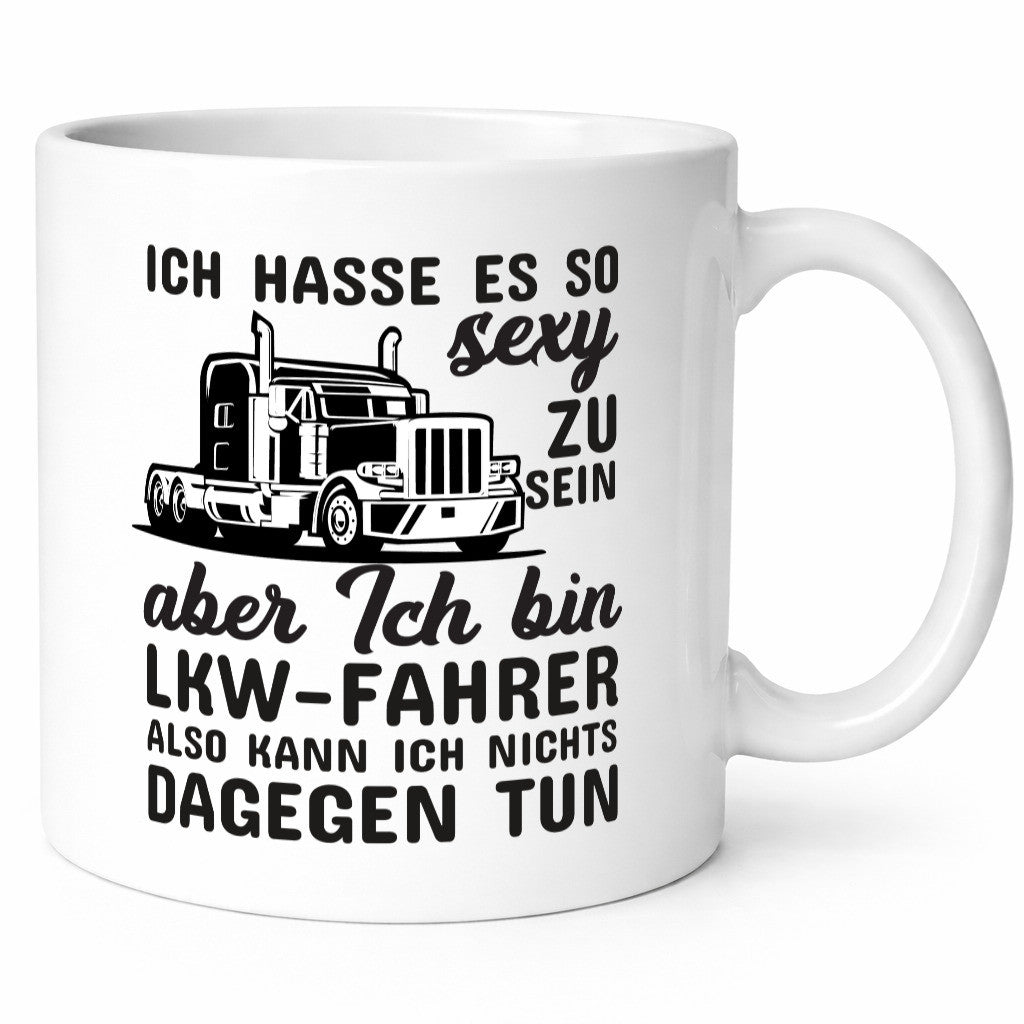 LKW-Fahrer Humor | Tasse Berufsfahrer witziger Spruch Geschenkidee Arbeit