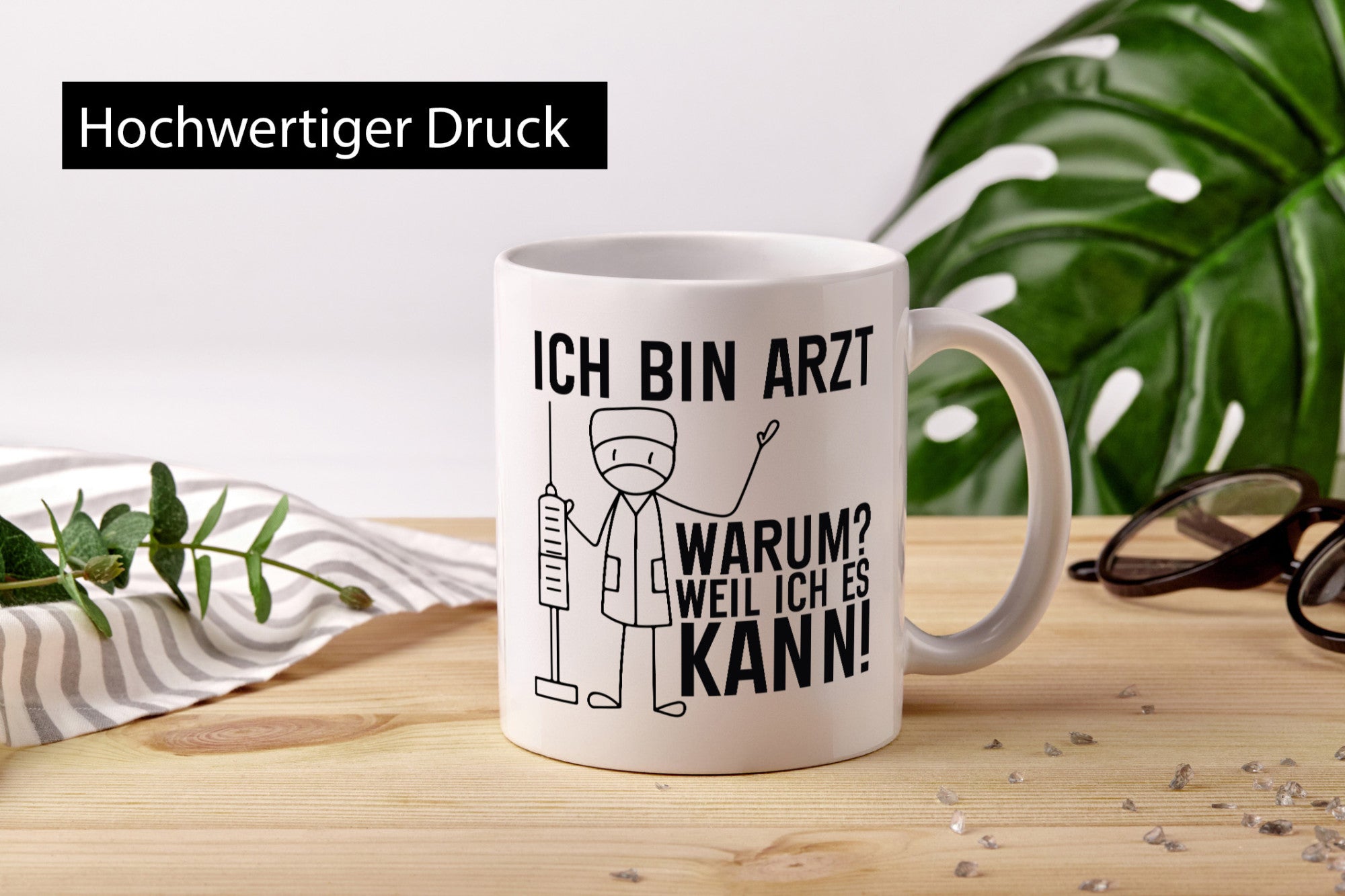 Ich bin Arzt weil es kann | Ärzte Doktor Klinik Geschenk Humor Geschenkidee