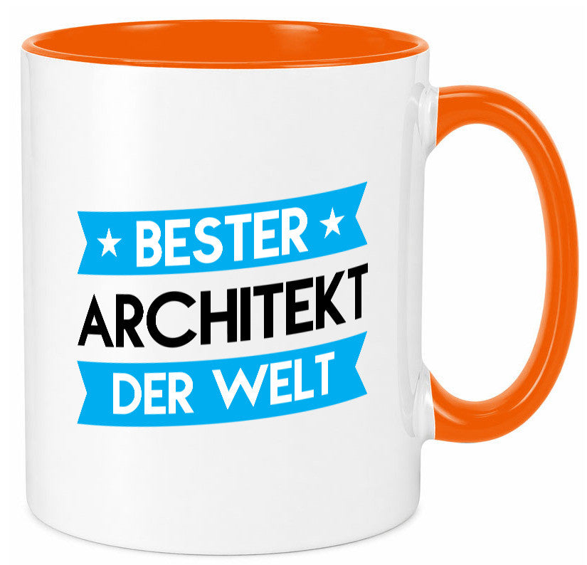 Bester Architekt | Architektur Büro Geschenk Arbeit Kollegen lustiger Spruch Tasse