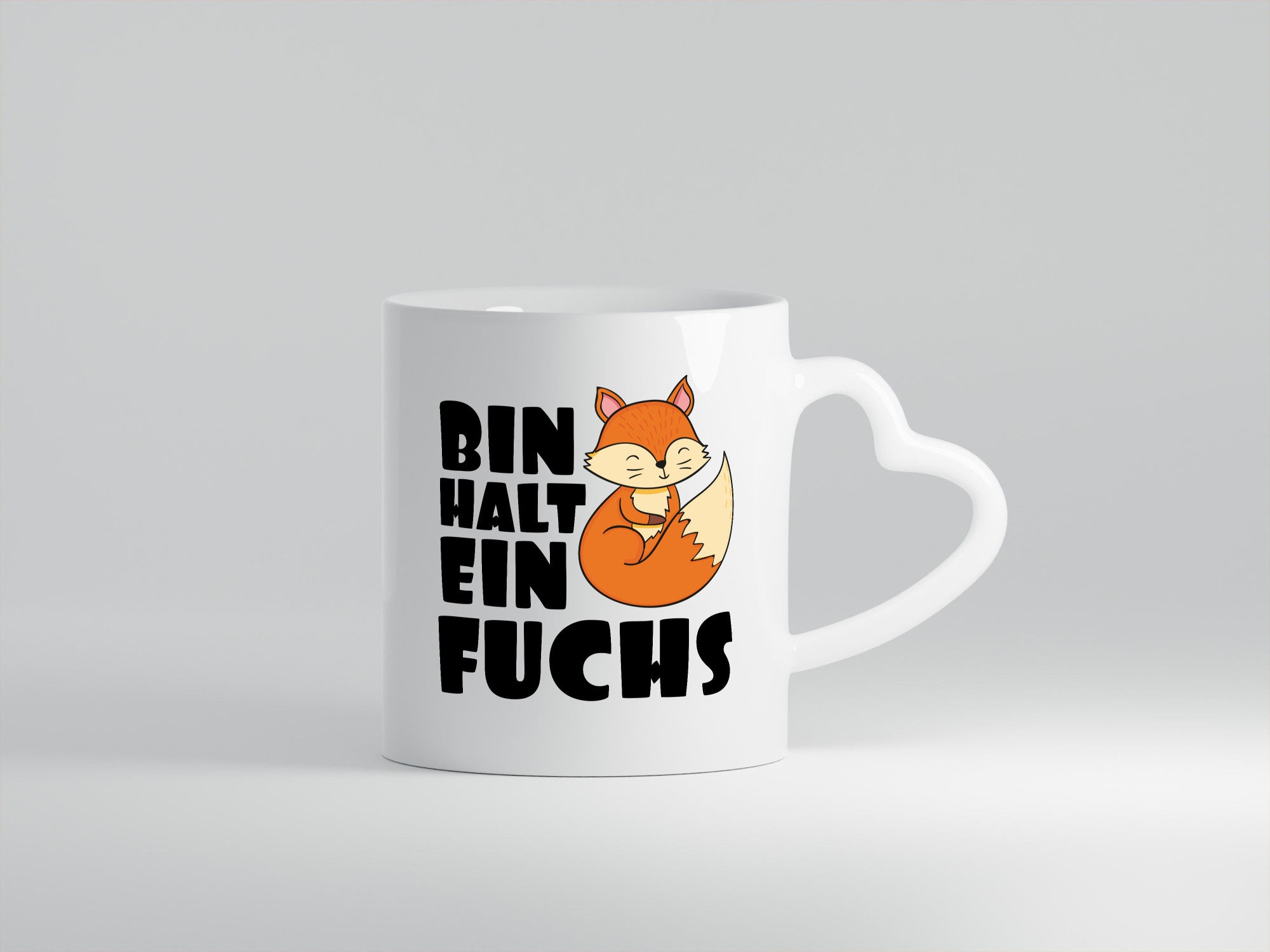 Bin halt ein Fuchs | Kinderfuchs lustig Humor Geschenkidee Geschenk Tasse