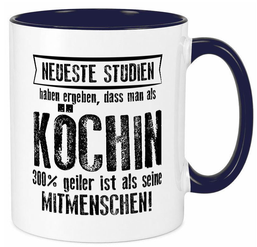 Neuste Studien: Köchin | Chefköchin Chefkoch Geschenk Arbeit Kollegen Büro Tasse