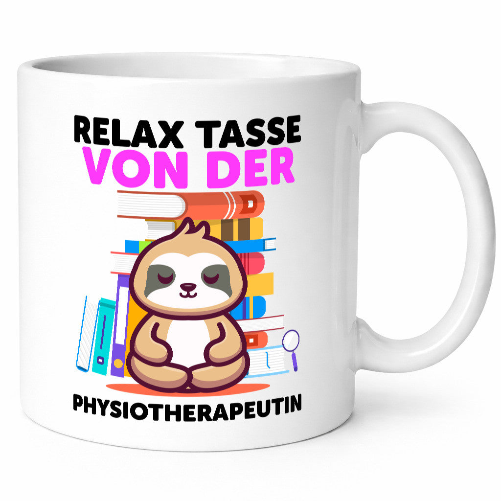 Relax Tasse: Physiotherapeutin lustig Humor Geschenkidee Geschenk Tasse