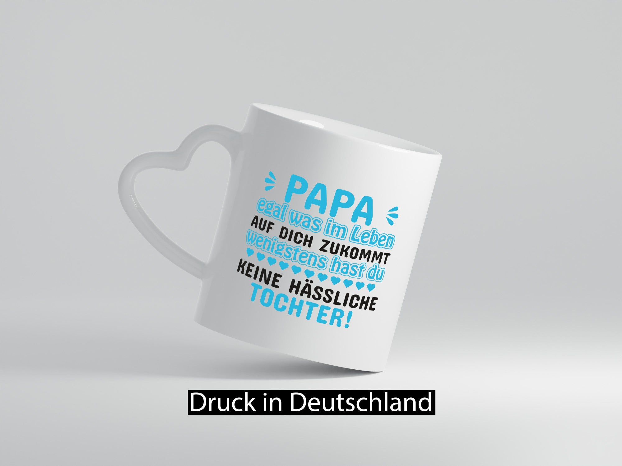 Tasse für Papa | Tochter Vatertag lustiger Spruch Geschenkidee Familie Humor