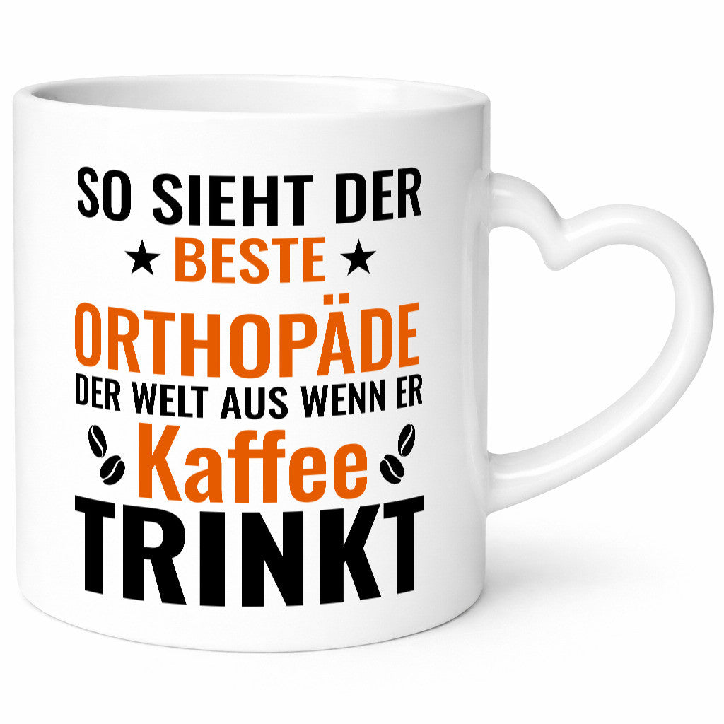 Kaffee trinkt: Orthopäde | Orthopädie Geschenk Humor Geschenkidee lustiger