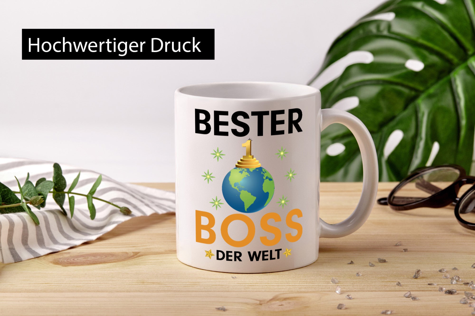 Welt Bester Boss | Führungskraft Vorgesetzter Geschenkidee Humor Tasse