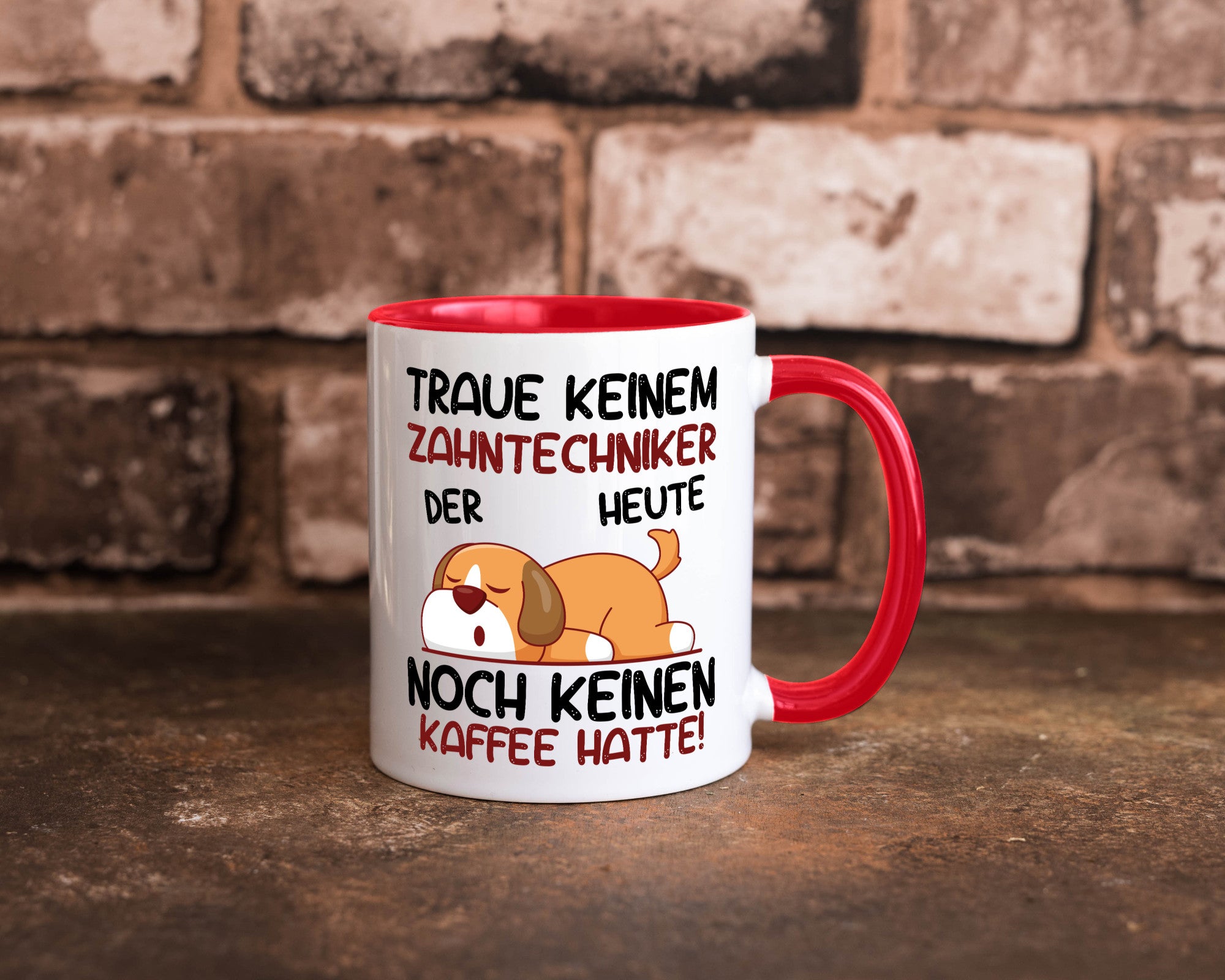 Traue keinem Zahntechniker | Zahnmedizin lustig Humor Geschenkidee Geschenk
