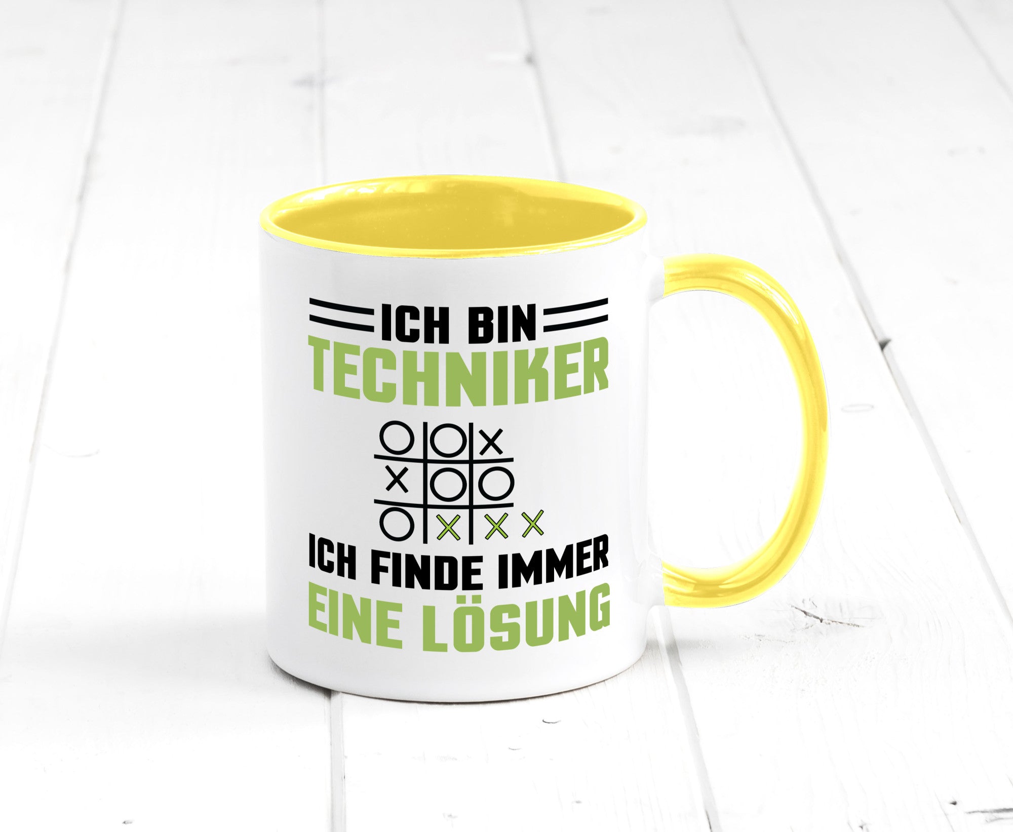 Ich bin Techniker finde immer eine Lösung | lustiger Spruch Geschenk Humor