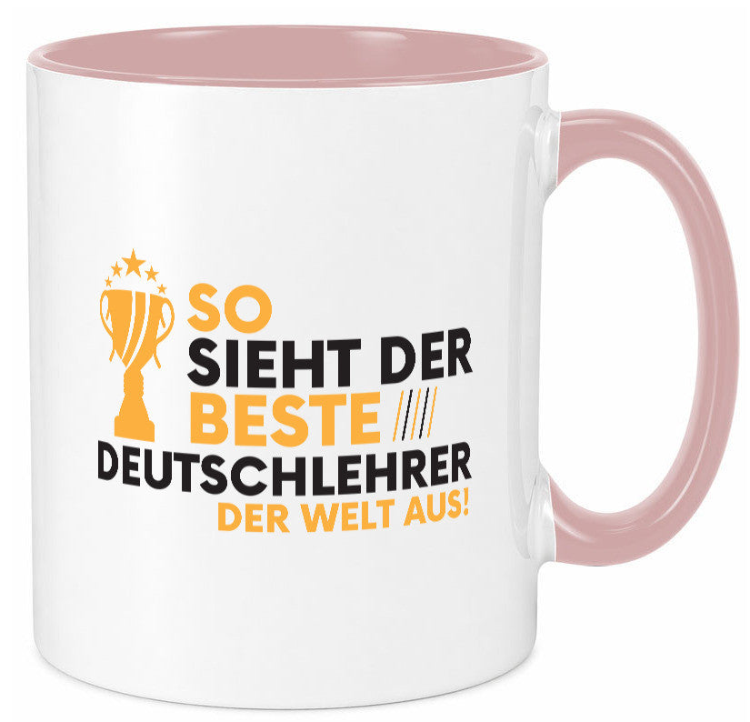 Der Weltbeste Deutschlehrer | Lehrer Schule lustiger Spruch Geschenk Humor