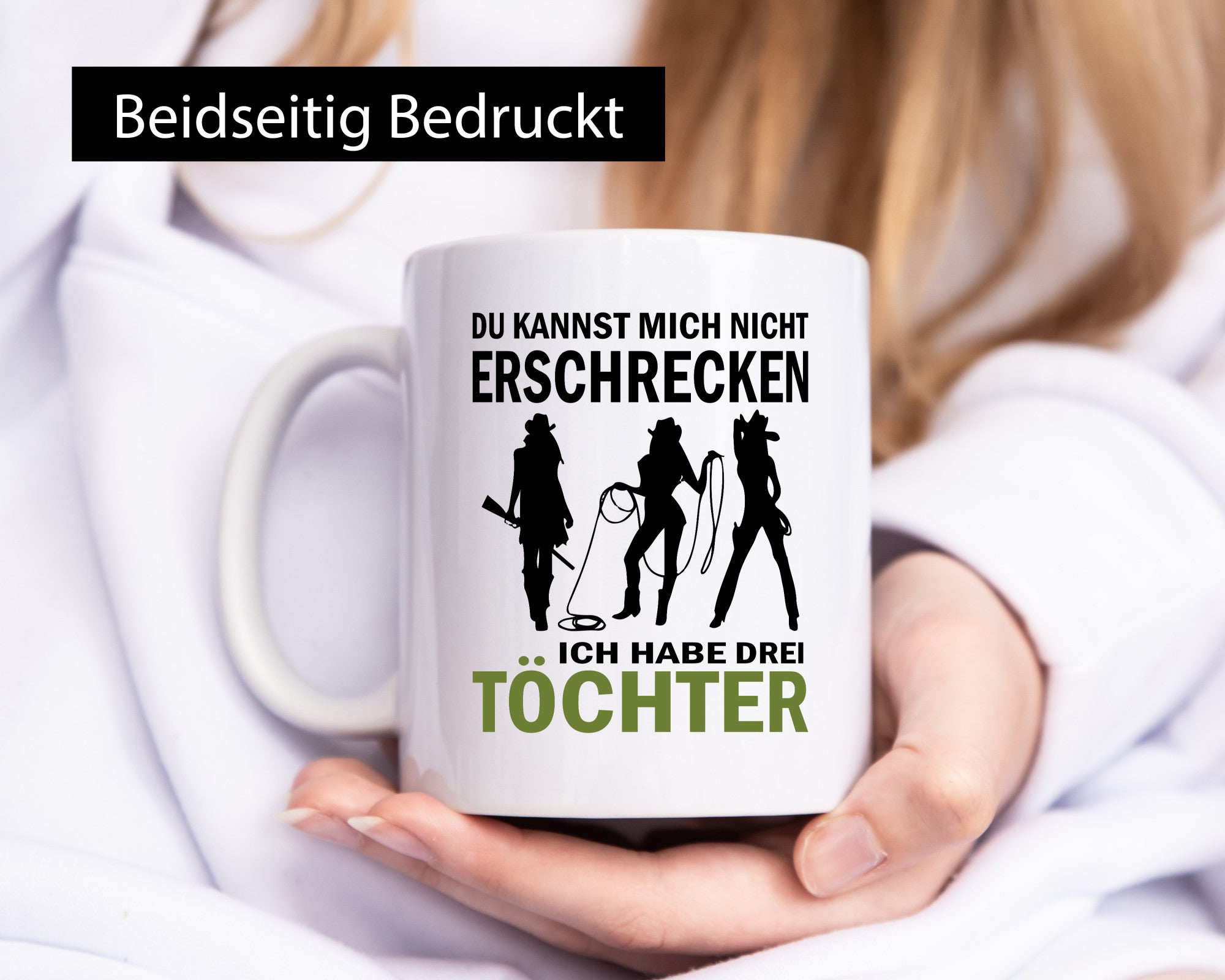 Nichts kann mir was | Ich habe 3 Töchter Muttertag Humor Familie Geschenkidee