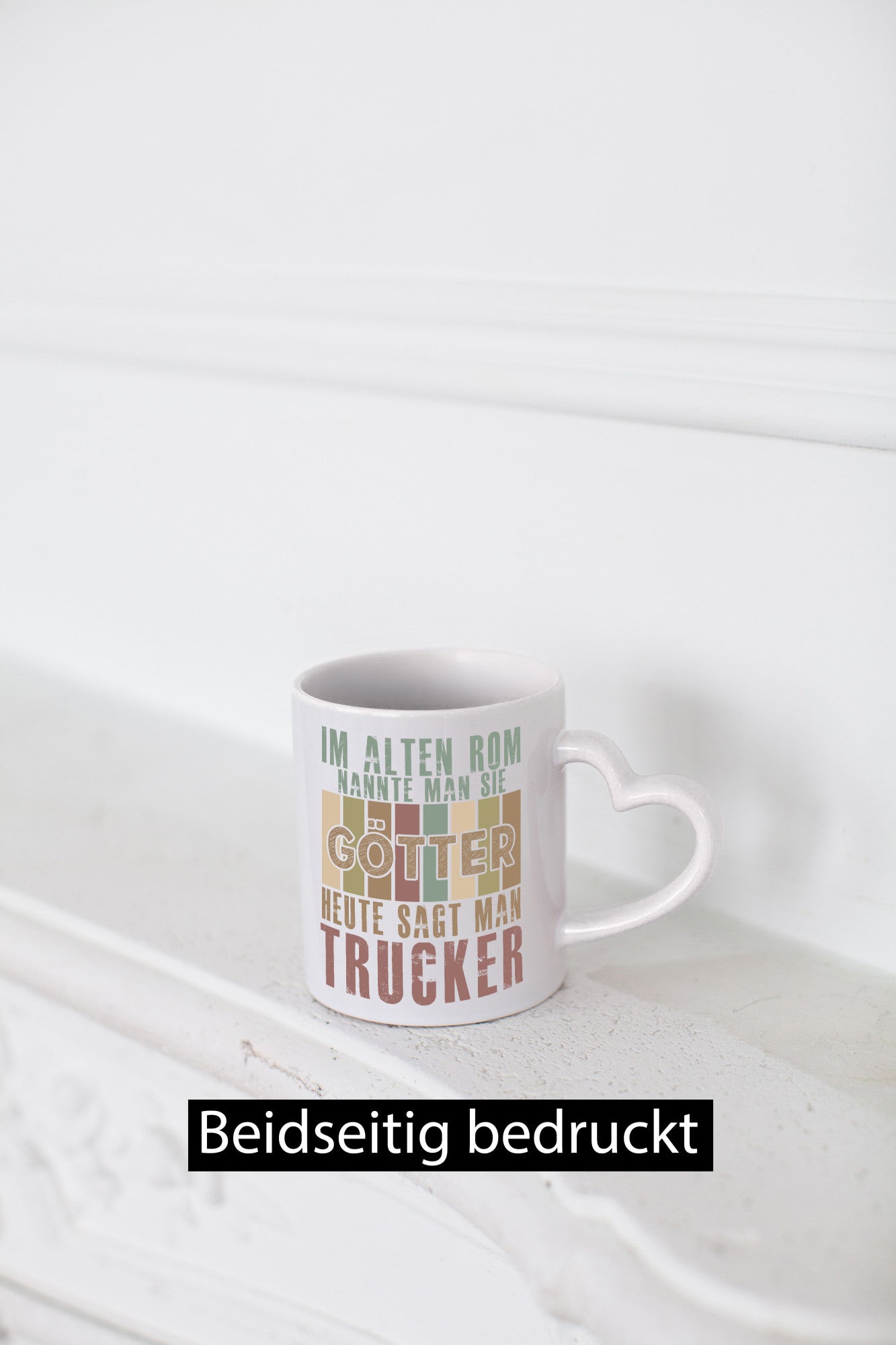 Heute sagt man: Trucker | LKW Fahrer Beruf Geschenk Arbeit Kollegen Büro