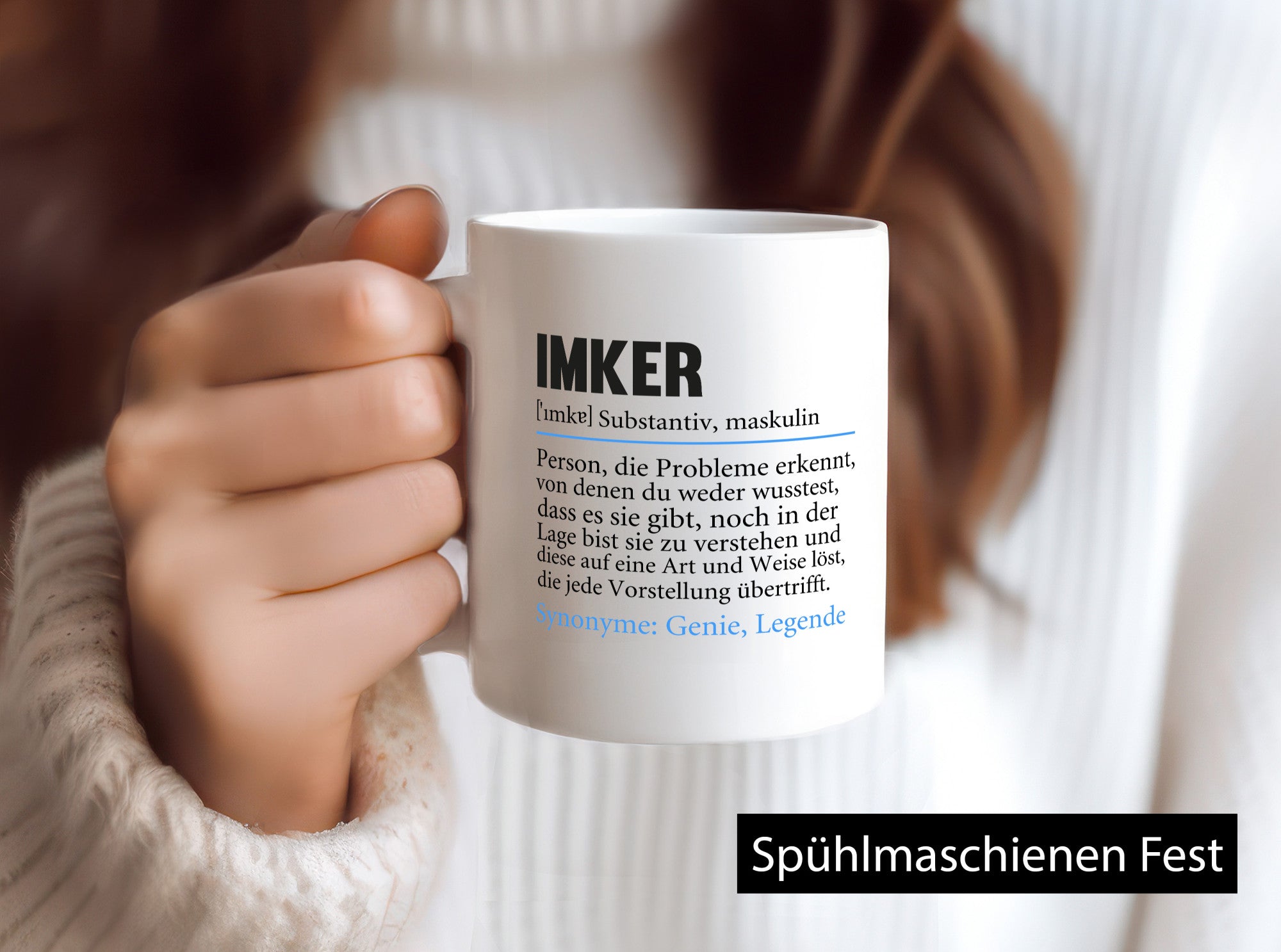 Imker | Beruf Spruch lustig Imkerei Geschenkidee Arbeit Kollegen Büro Humor