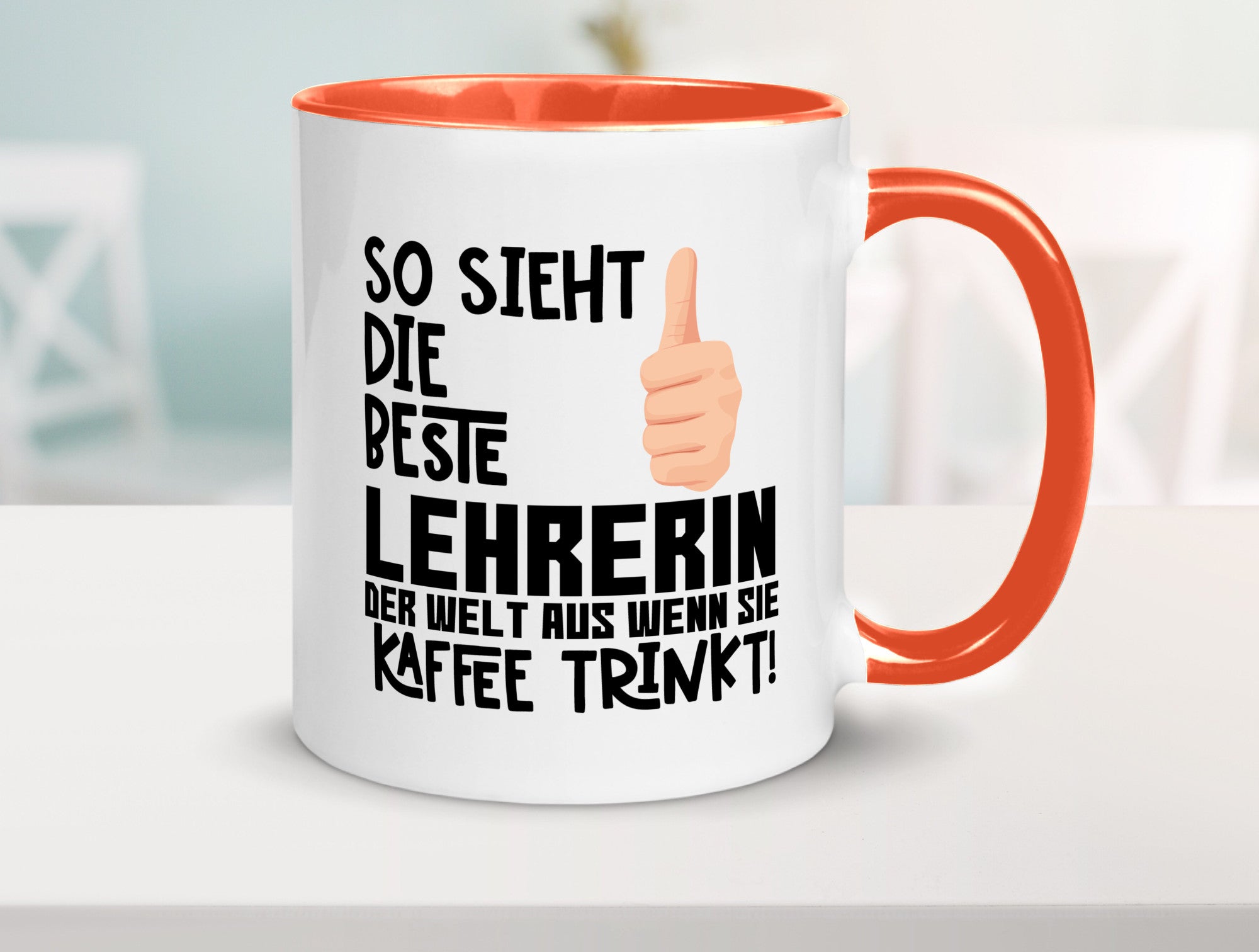Beste Lehrerin | Lehrer Tasse Schule Dankeschön lustiger Spruch Geschenk Humor